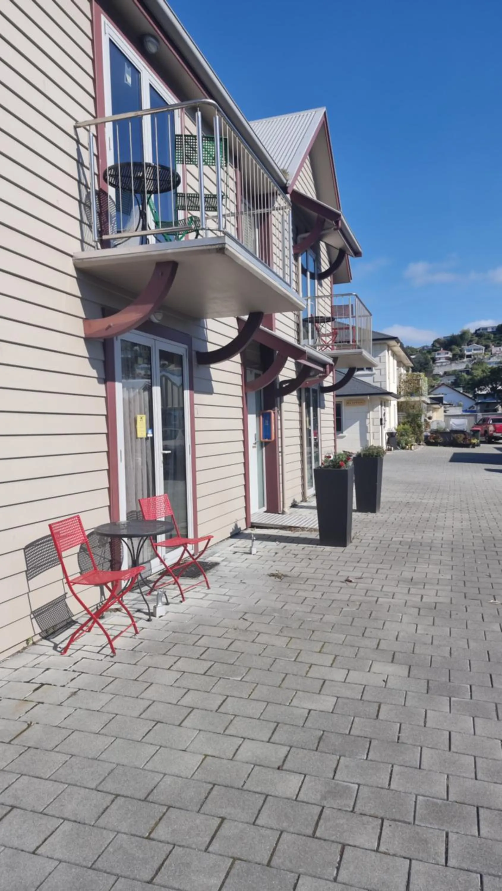 Patio in THE MEWS Oamaru