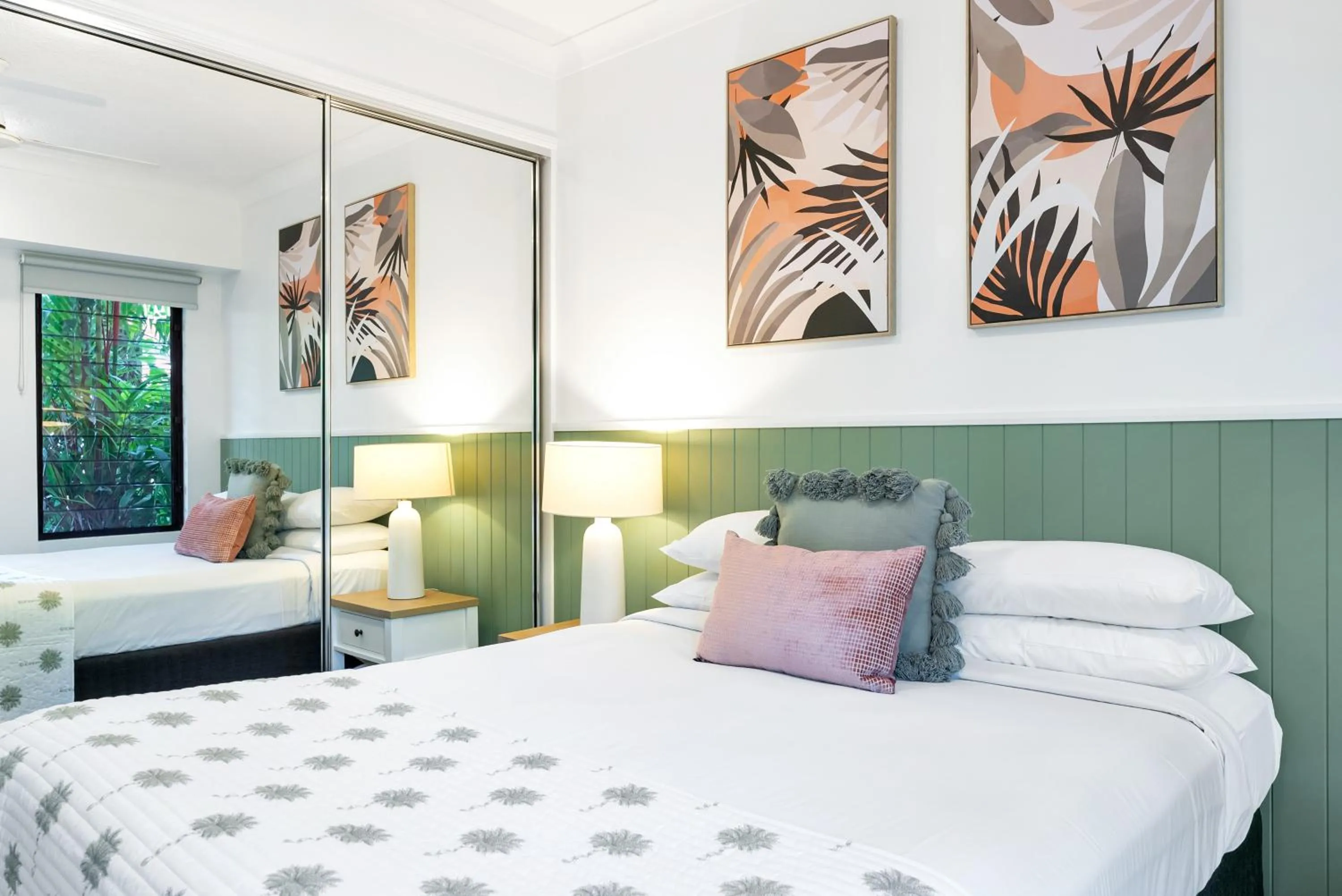 Bed in Elysium Apartments