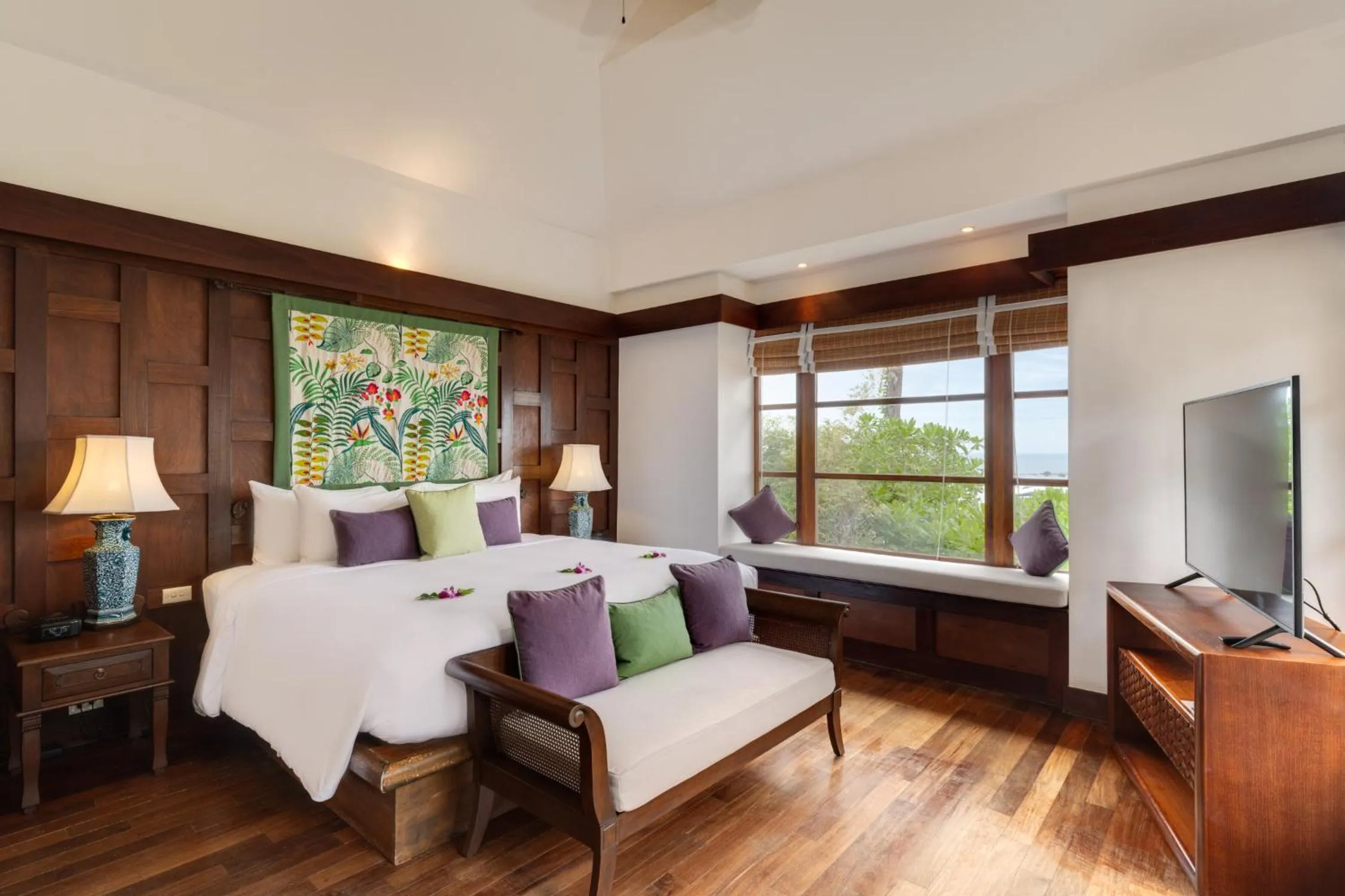 Bedroom, Bed in Napasai Samui