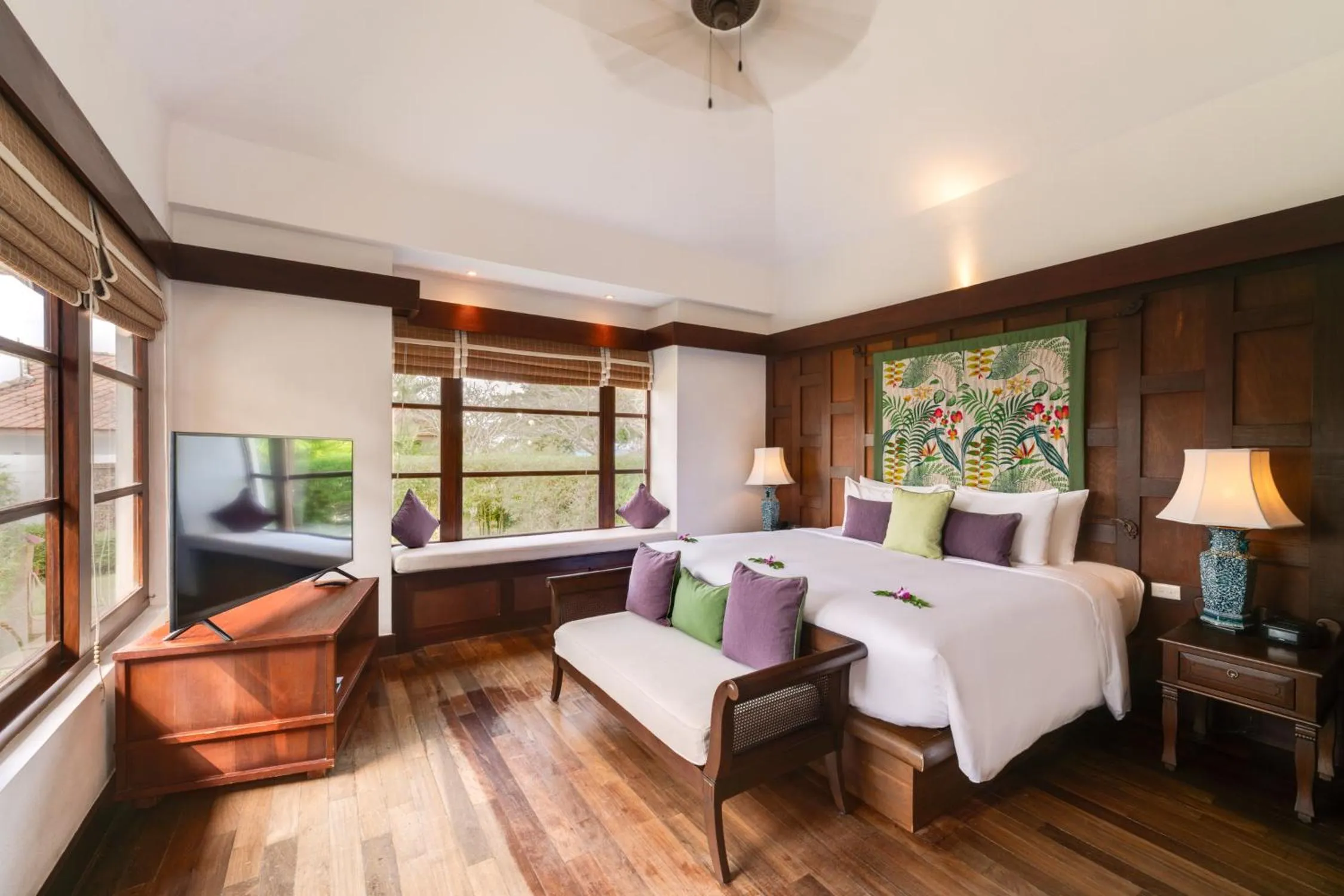 Bedroom, Bed in Napasai Samui