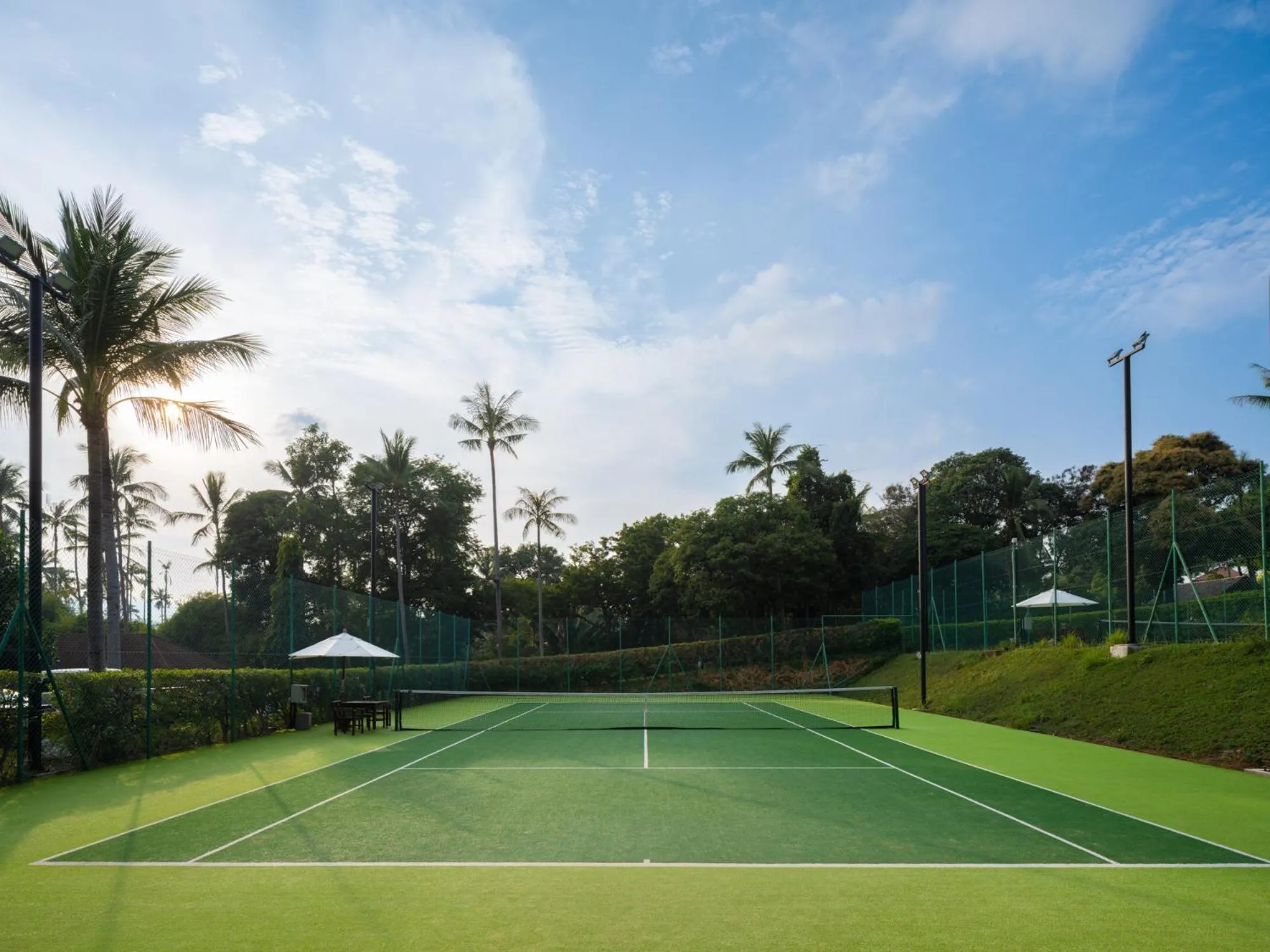Tennis court in Napasai Samui
