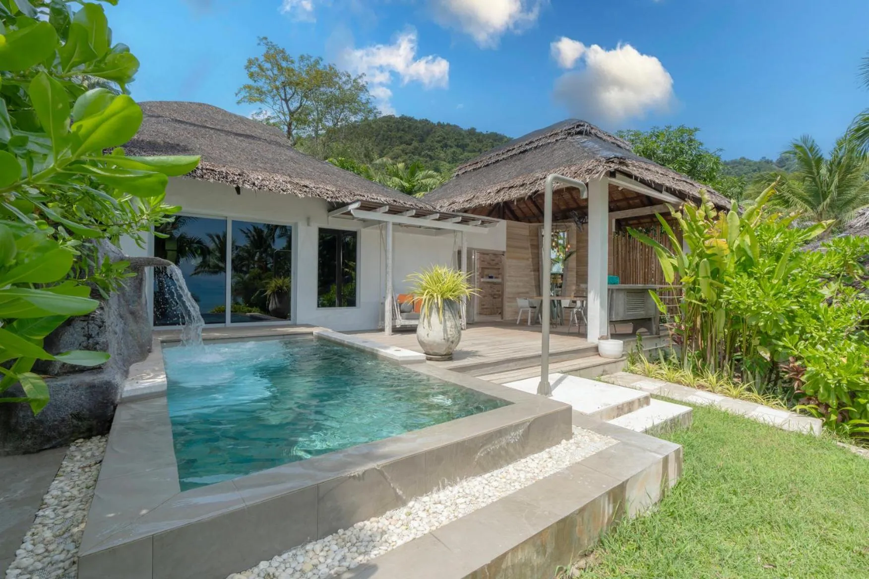 Pool view in Paradise Koh Yao