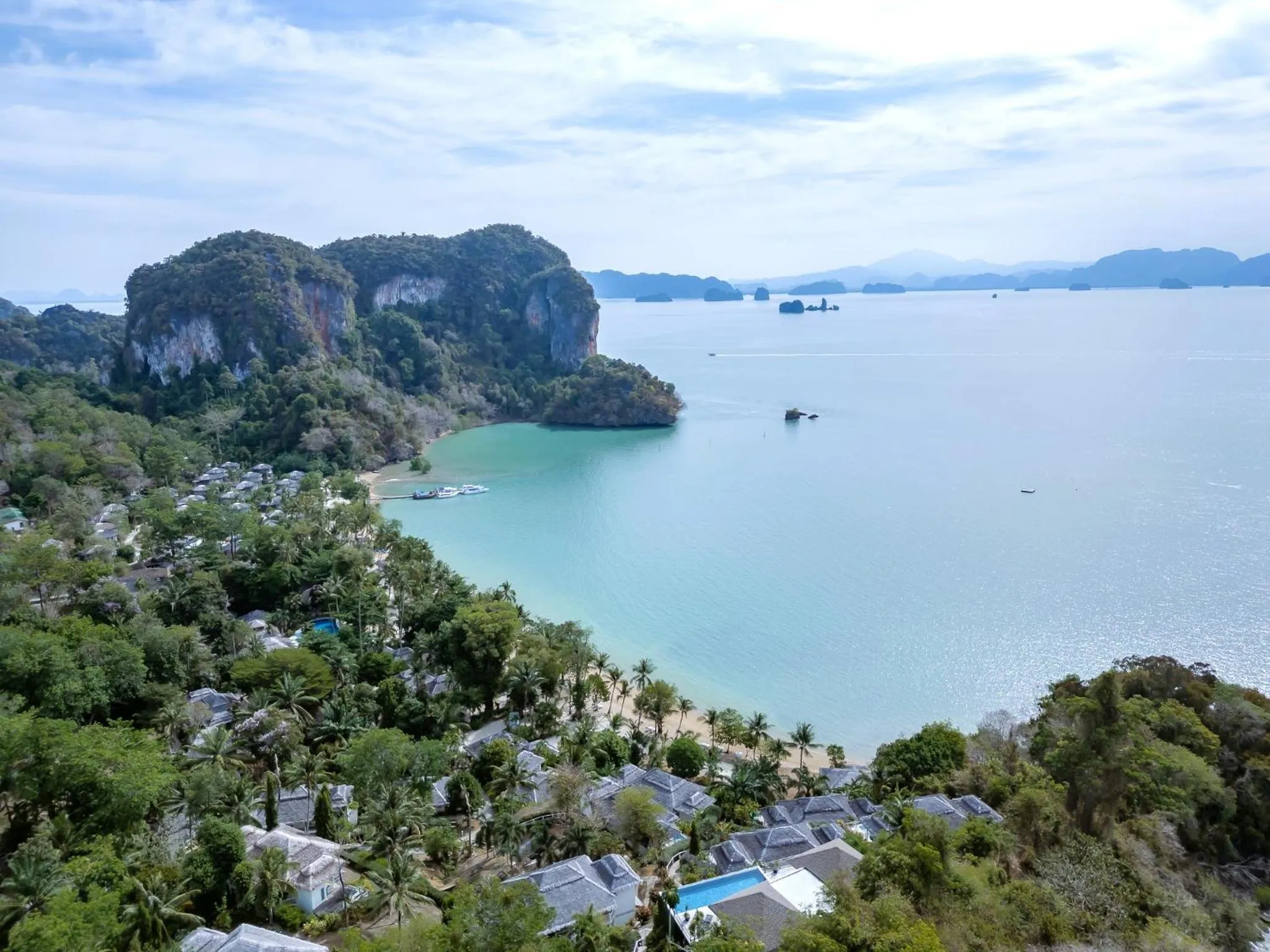Bird's eye view in Paradise Koh Yao