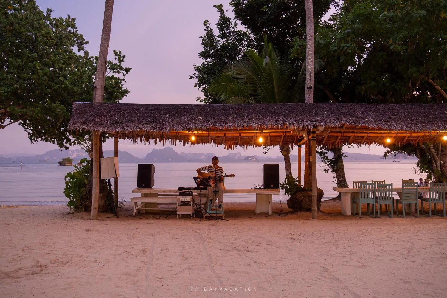 Dining area in Paradise Koh Yao