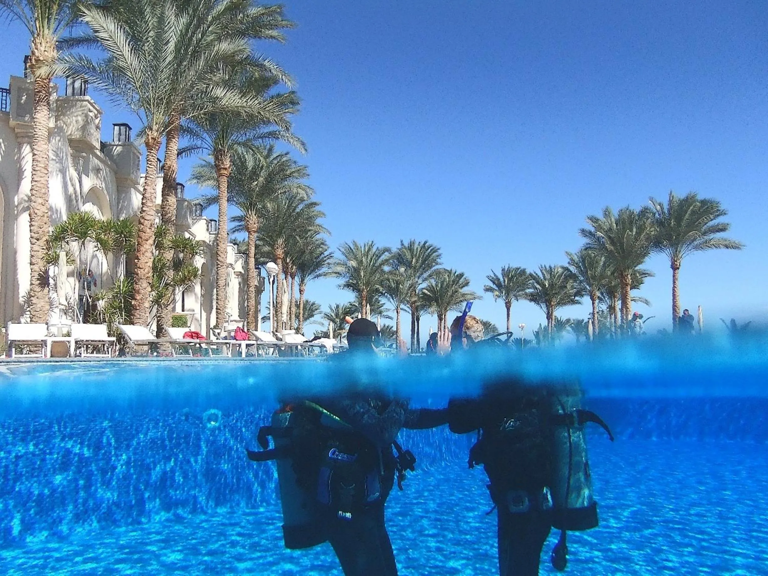 Swimming pool in Stella Di Mare Beach Hotel & Spa