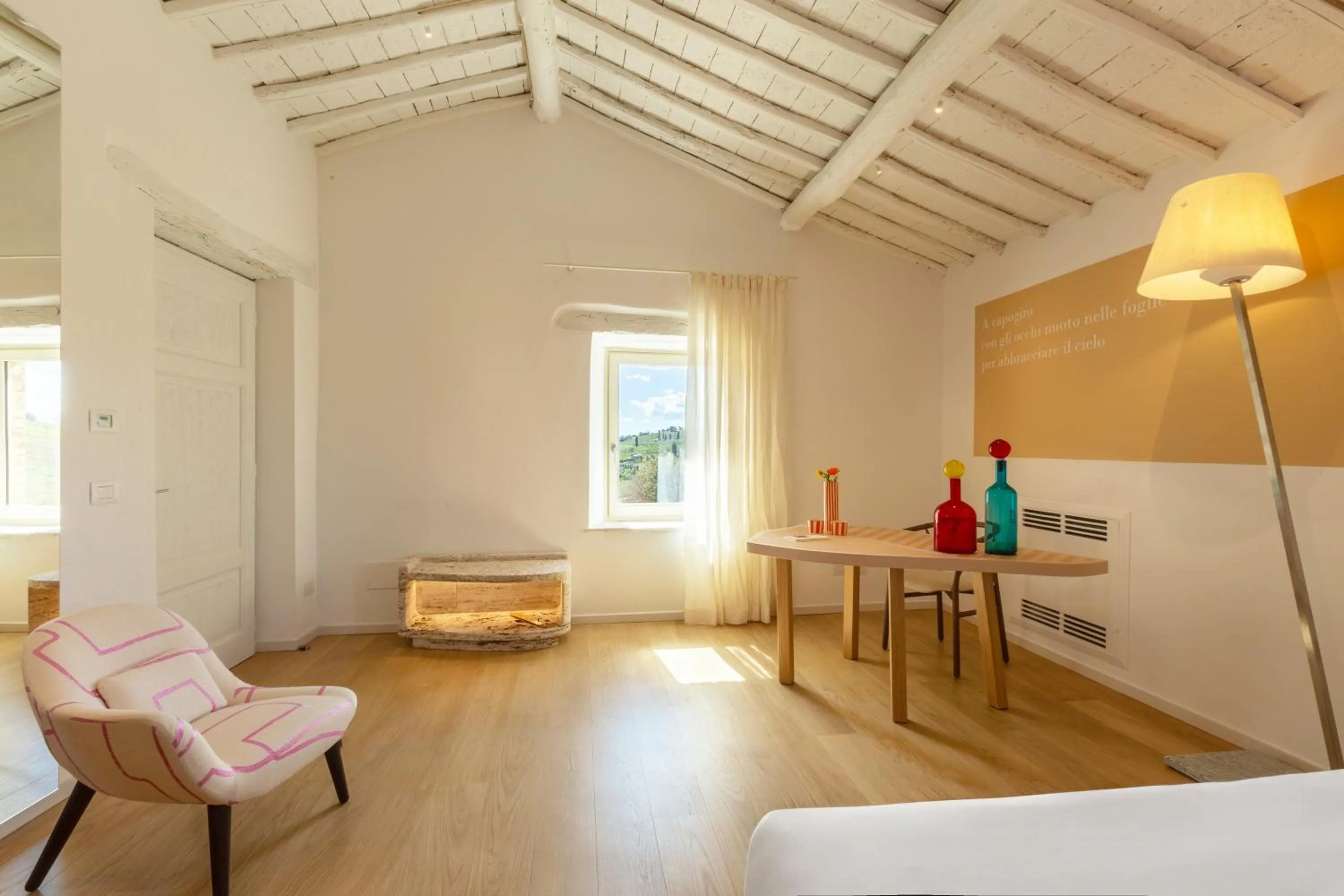 Decorative detail in Mastrojanni Relais