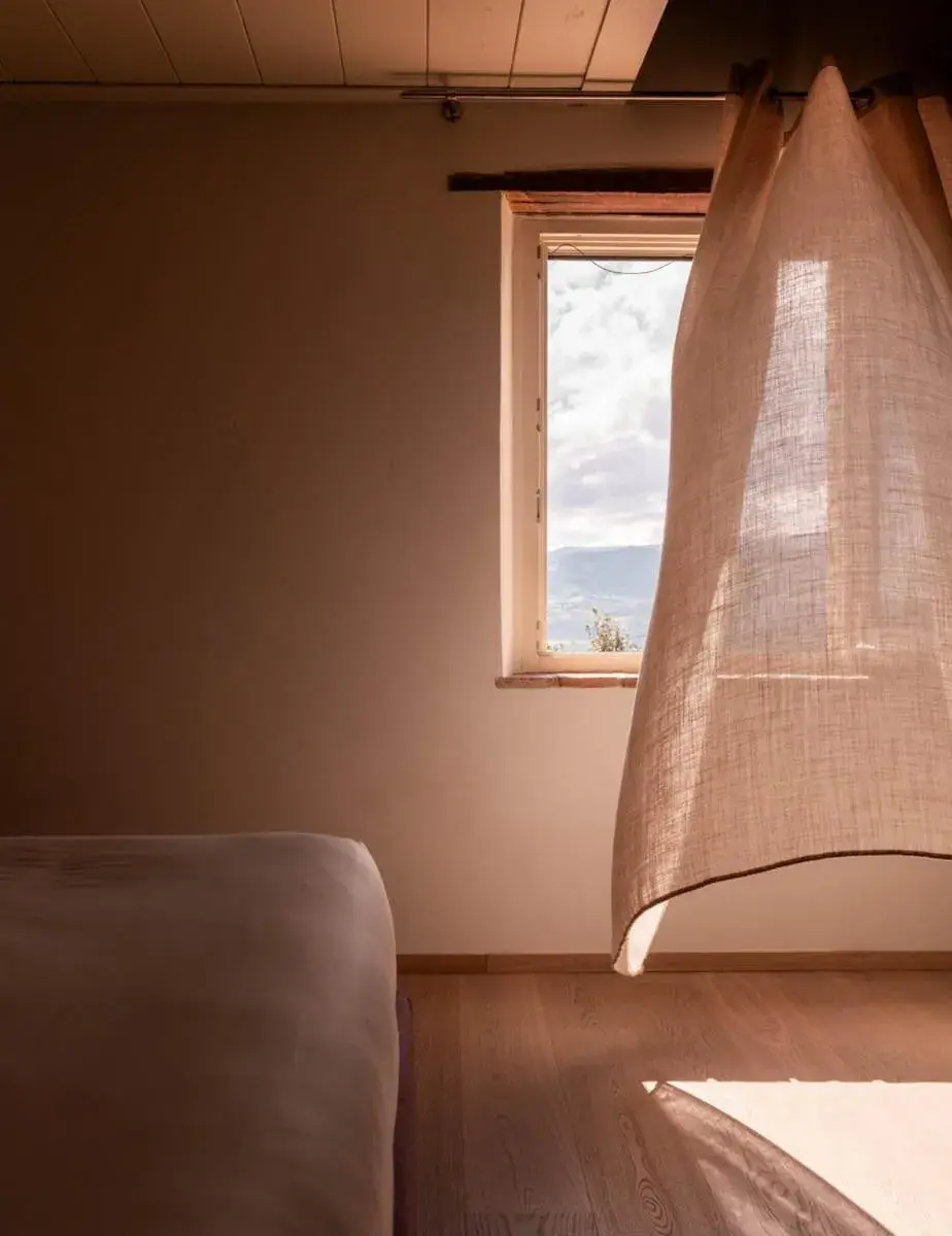 Bedroom, Bed in Mastrojanni Relais Bedroom, Bed in Mastrojanni Relais