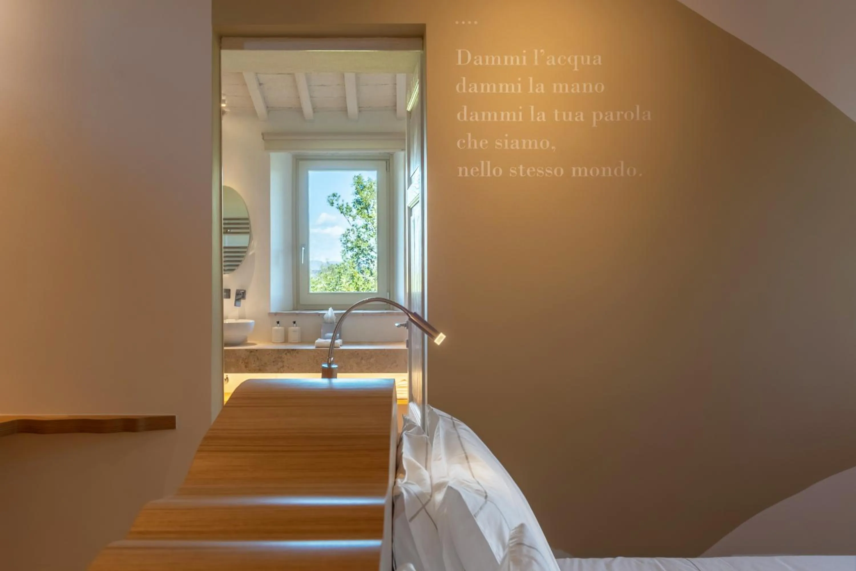 furniture, Bed in Mastrojanni Relais