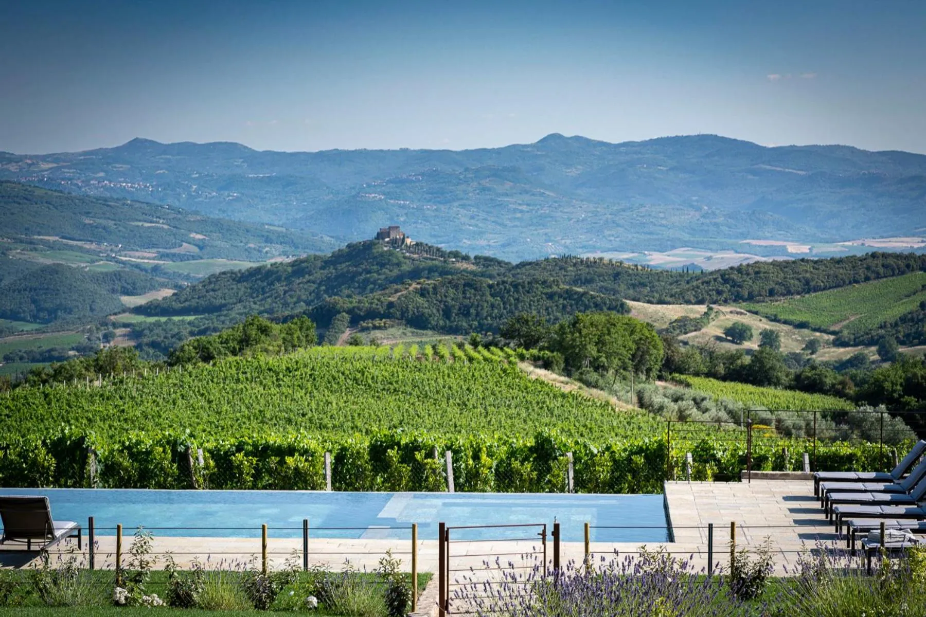 Natural landscape in Mastrojanni Relais