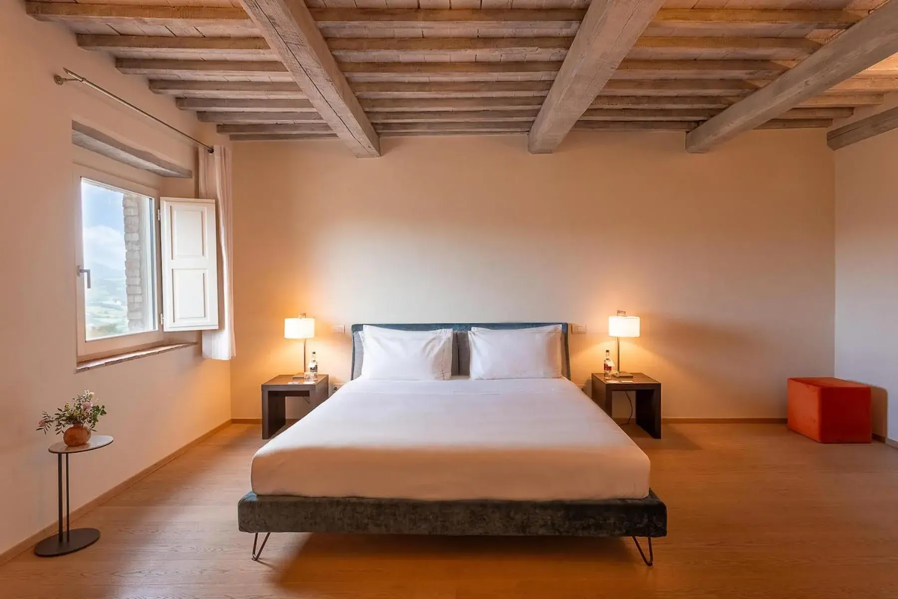 Bedroom, Bed in Mastrojanni Relais Bedroom, Bed in Mastrojanni Relais