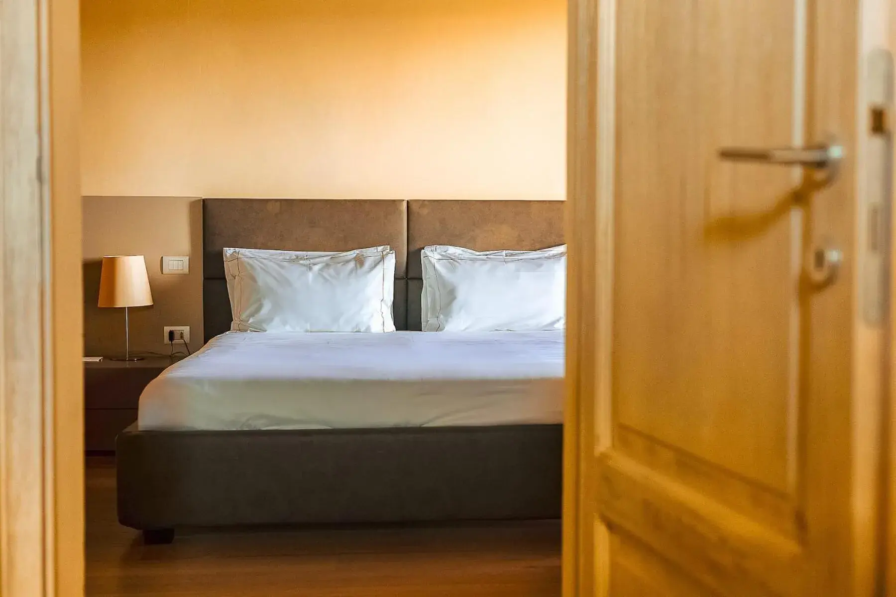 Bed in Mastrojanni Relais Bed in Mastrojanni Relais