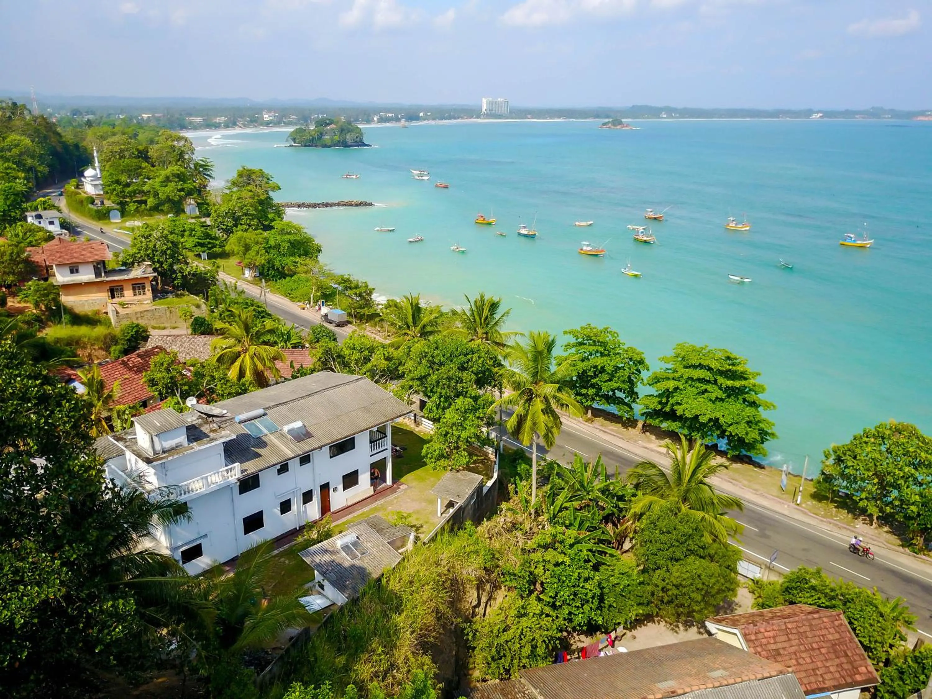 Bird's eye view in Basecamp Yoga Beach House