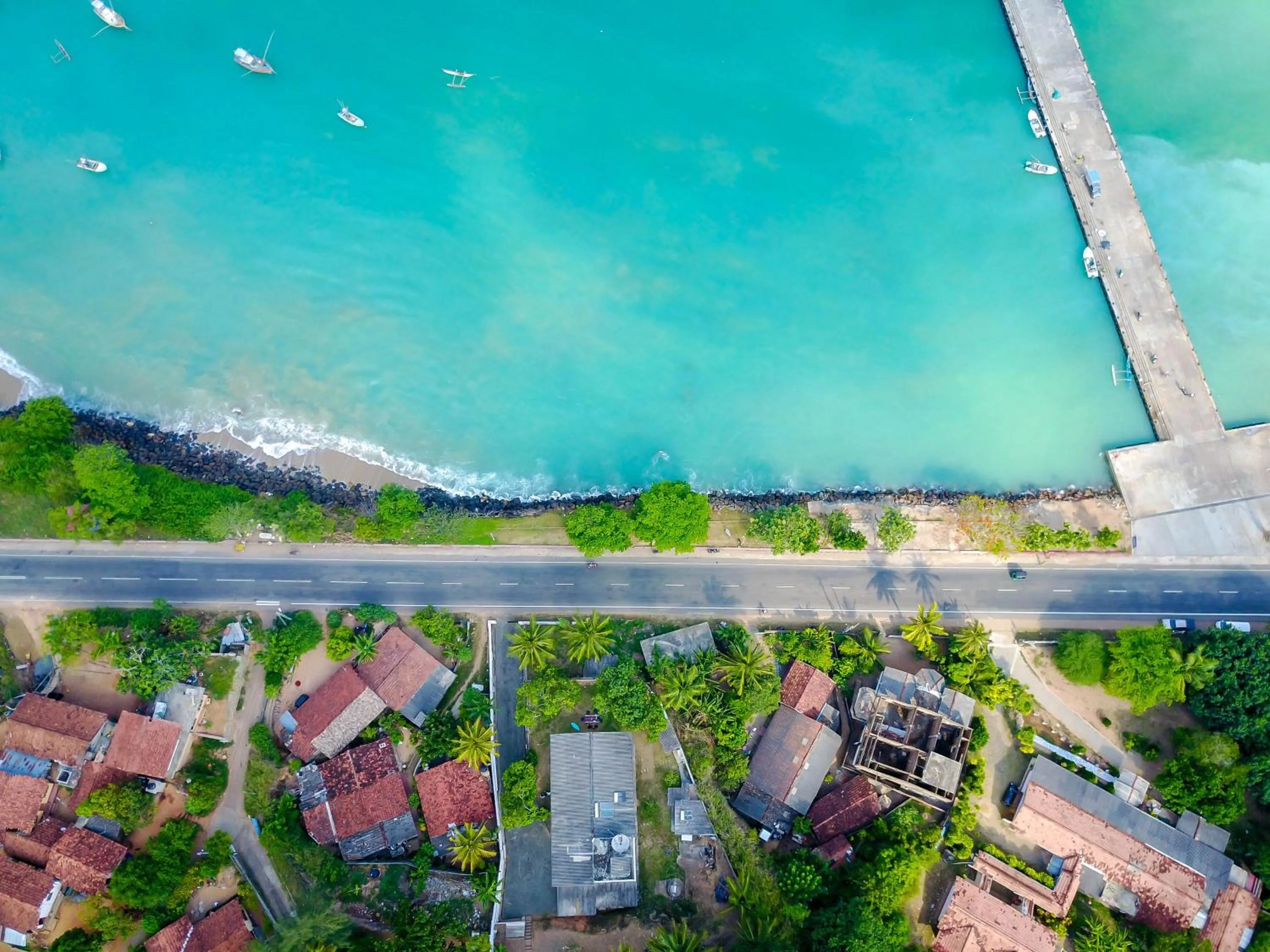 Bird's eye view in Basecamp Yoga Beach House