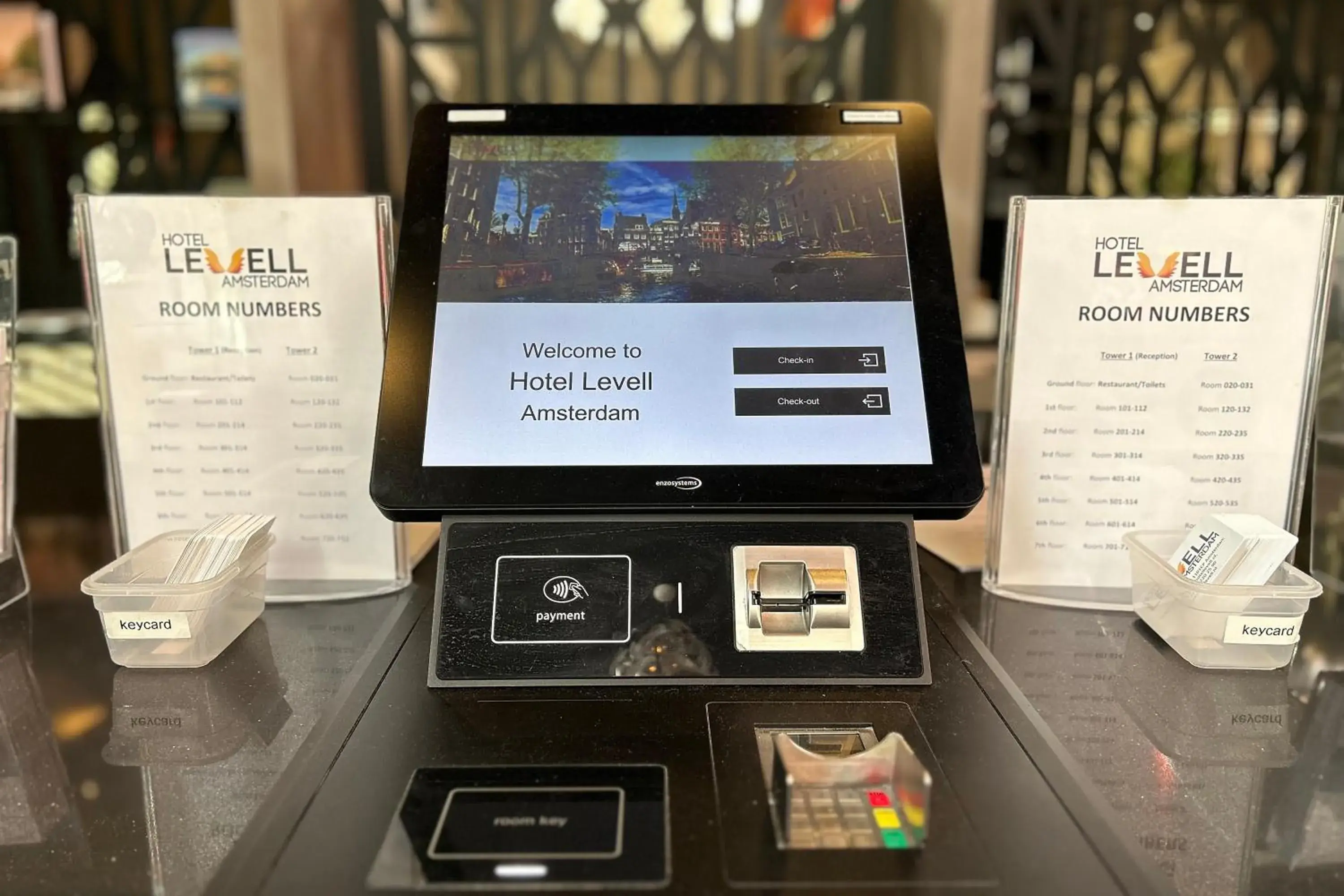 Lobby or reception in Hotel Levell Lobby or reception in Hotel Levell