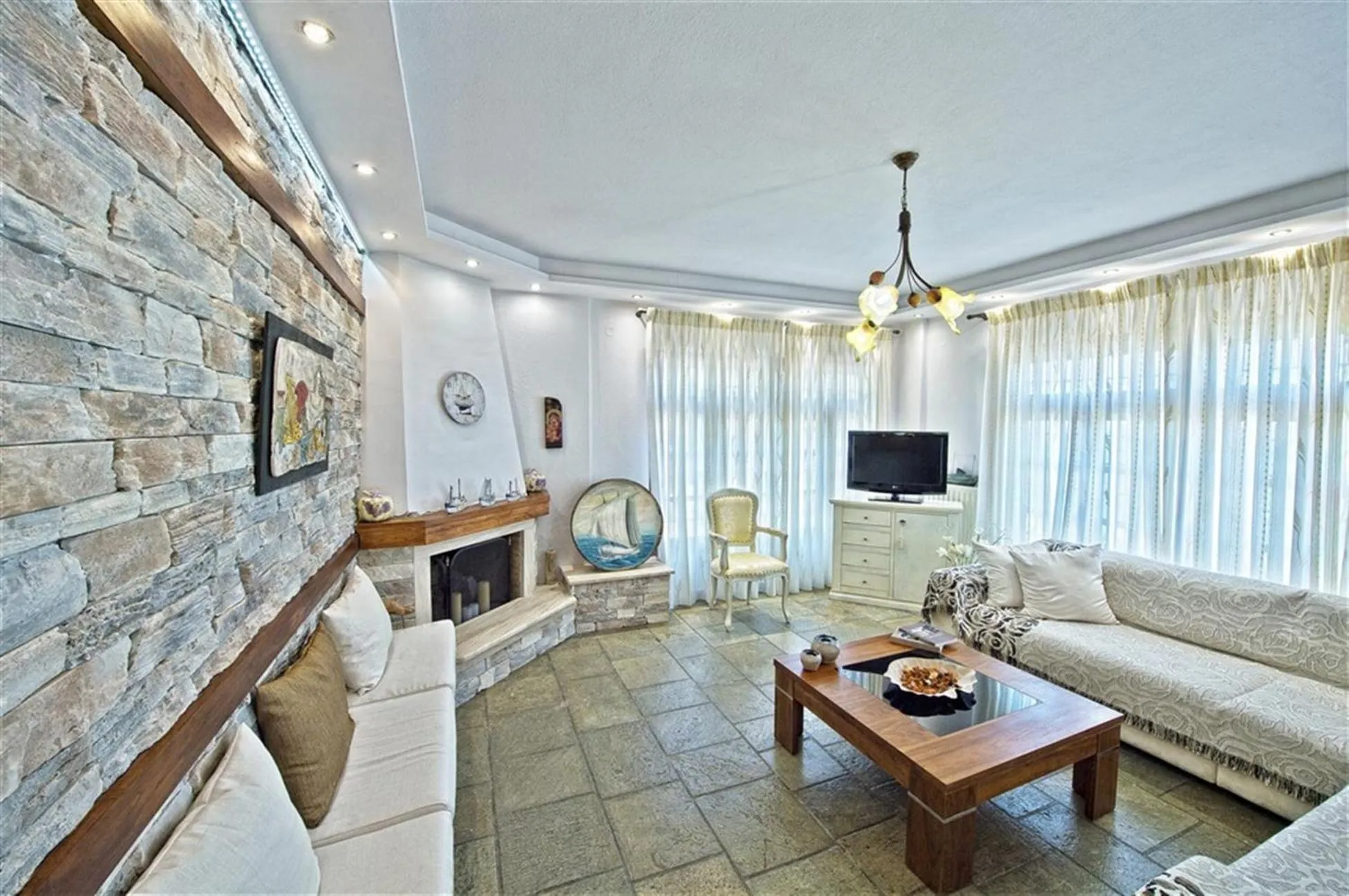 Living room in Flamingo Hotel Pelion - Seaside Superior Studios & Suites