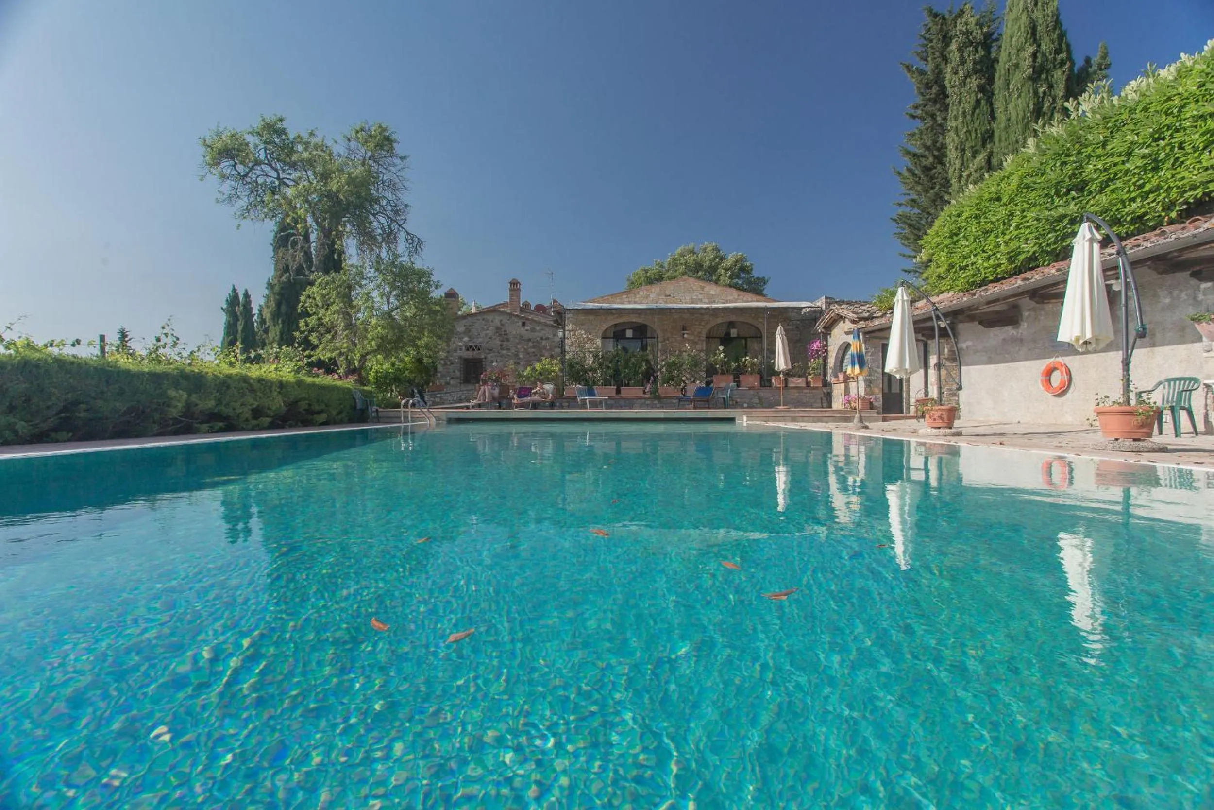 Swimming pool in Relais Santa Cristina