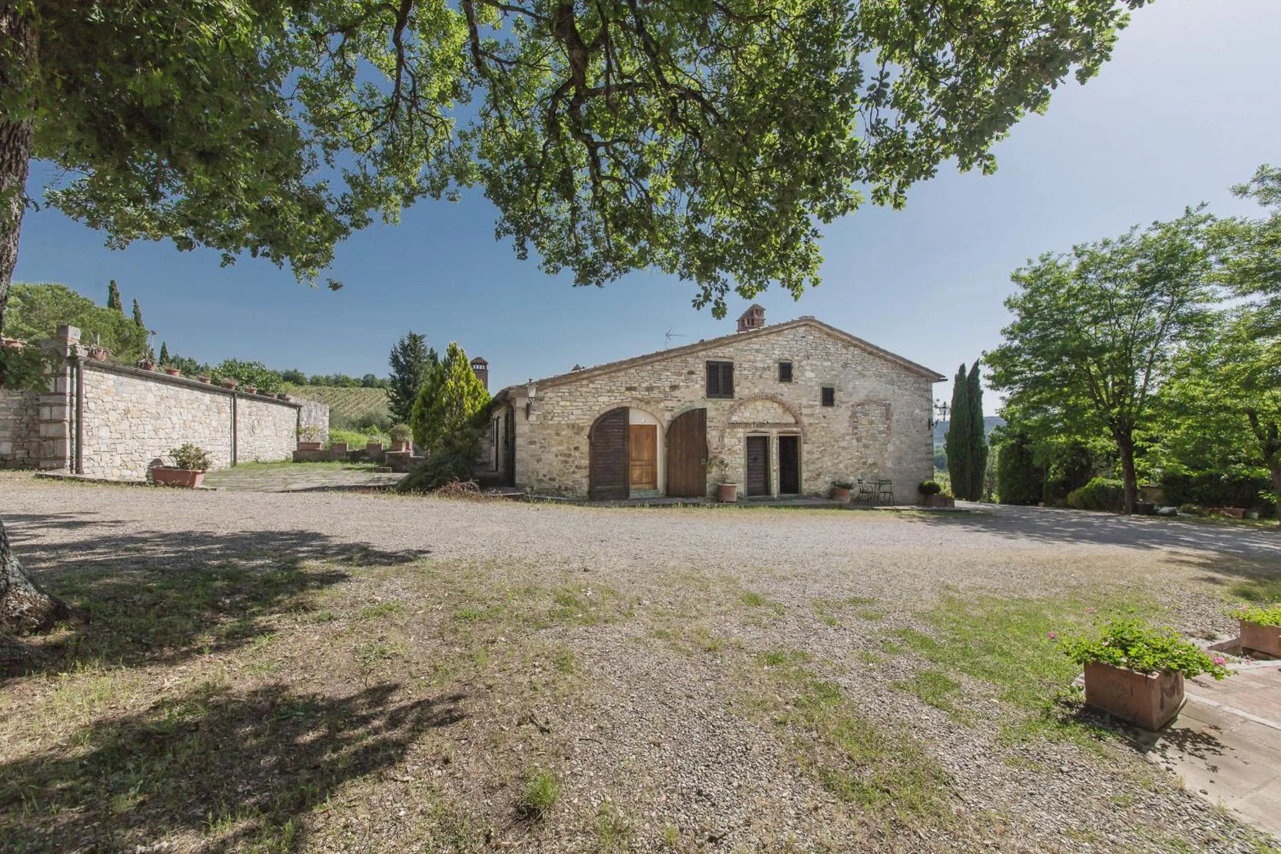 Facade/entrance in Relais Santa Cristina