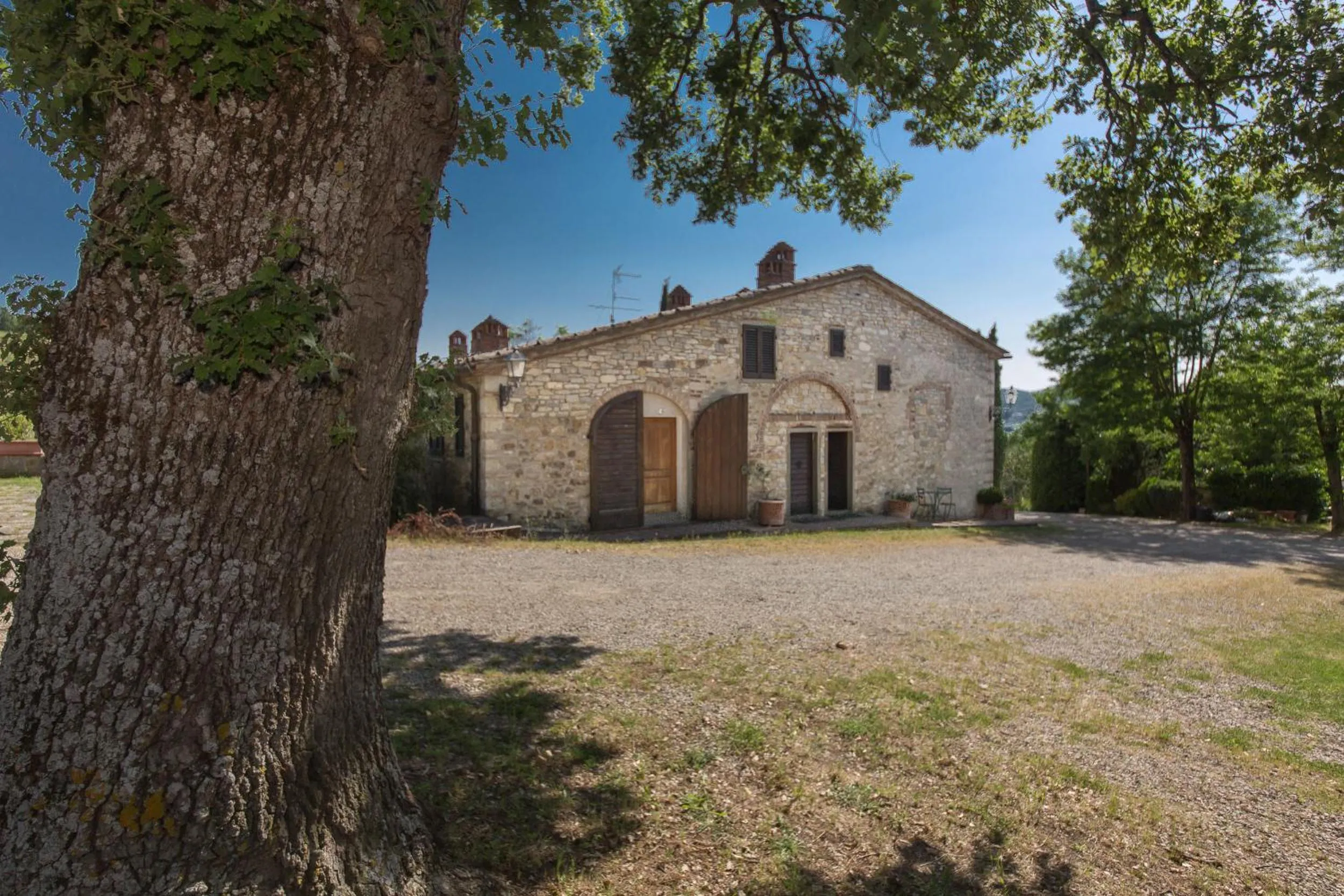 Facade/entrance in Relais Santa Cristina