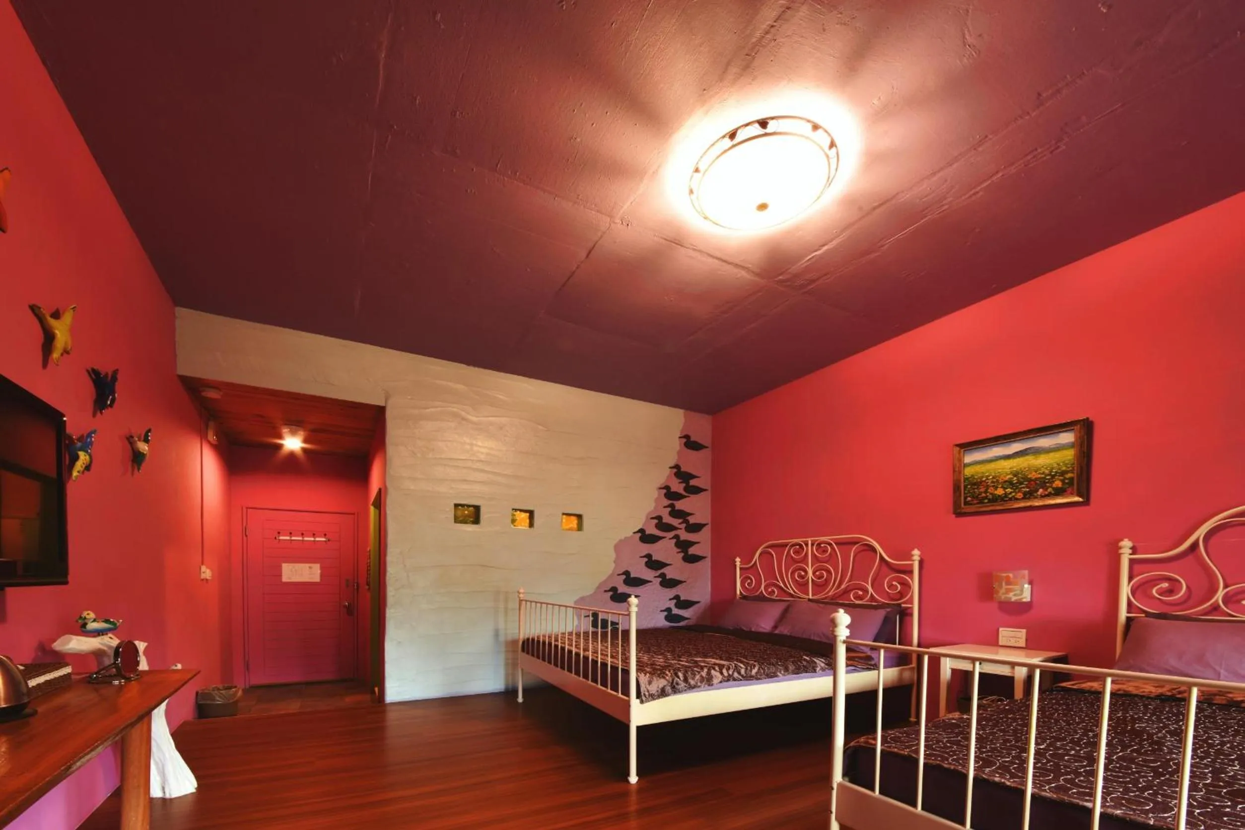 Bed in Lan People Villa