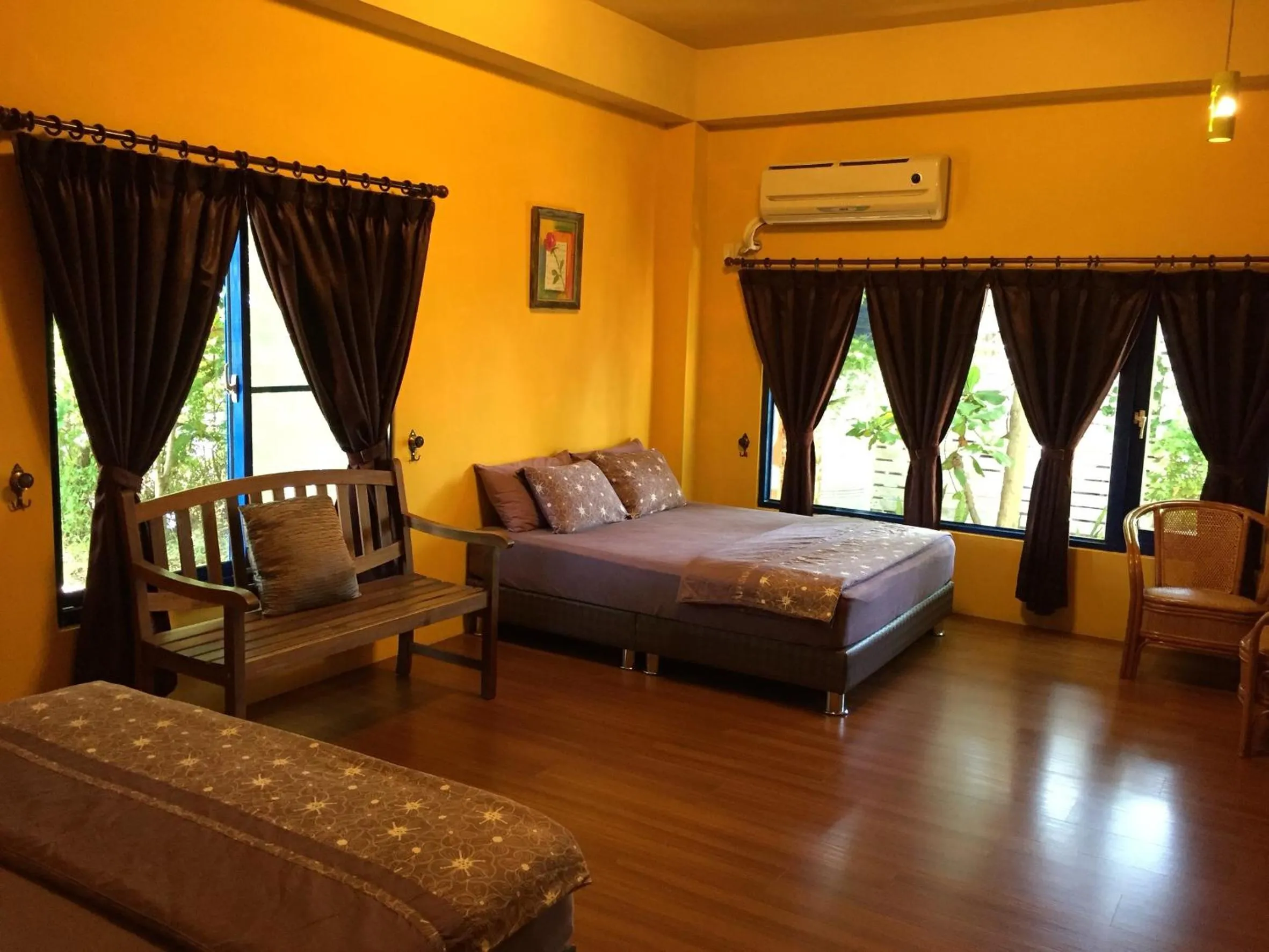 Bed in Lan People Villa