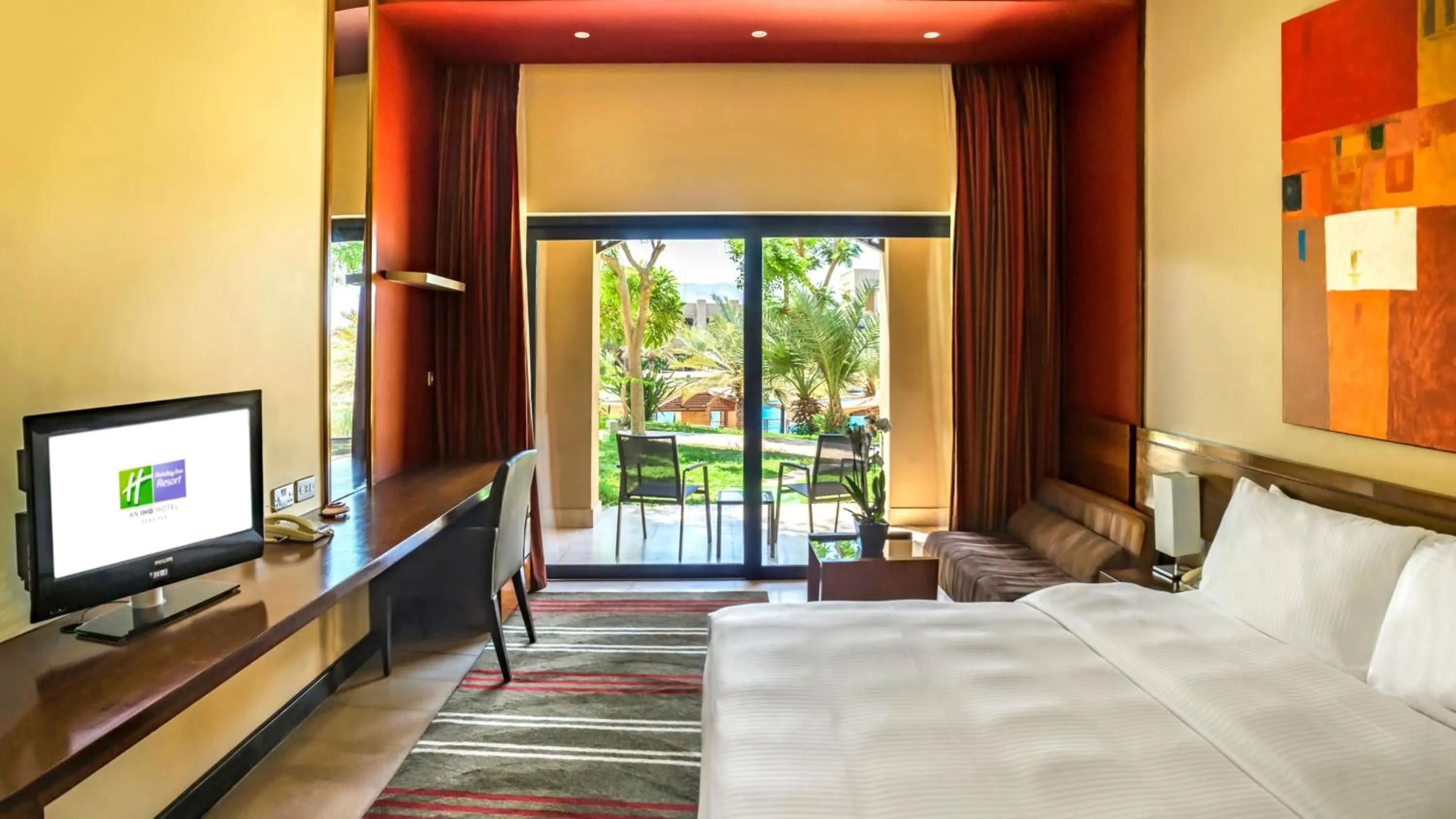 Photo of the whole room, Bed in Holiday Inn Resort Dead Sea by IHG