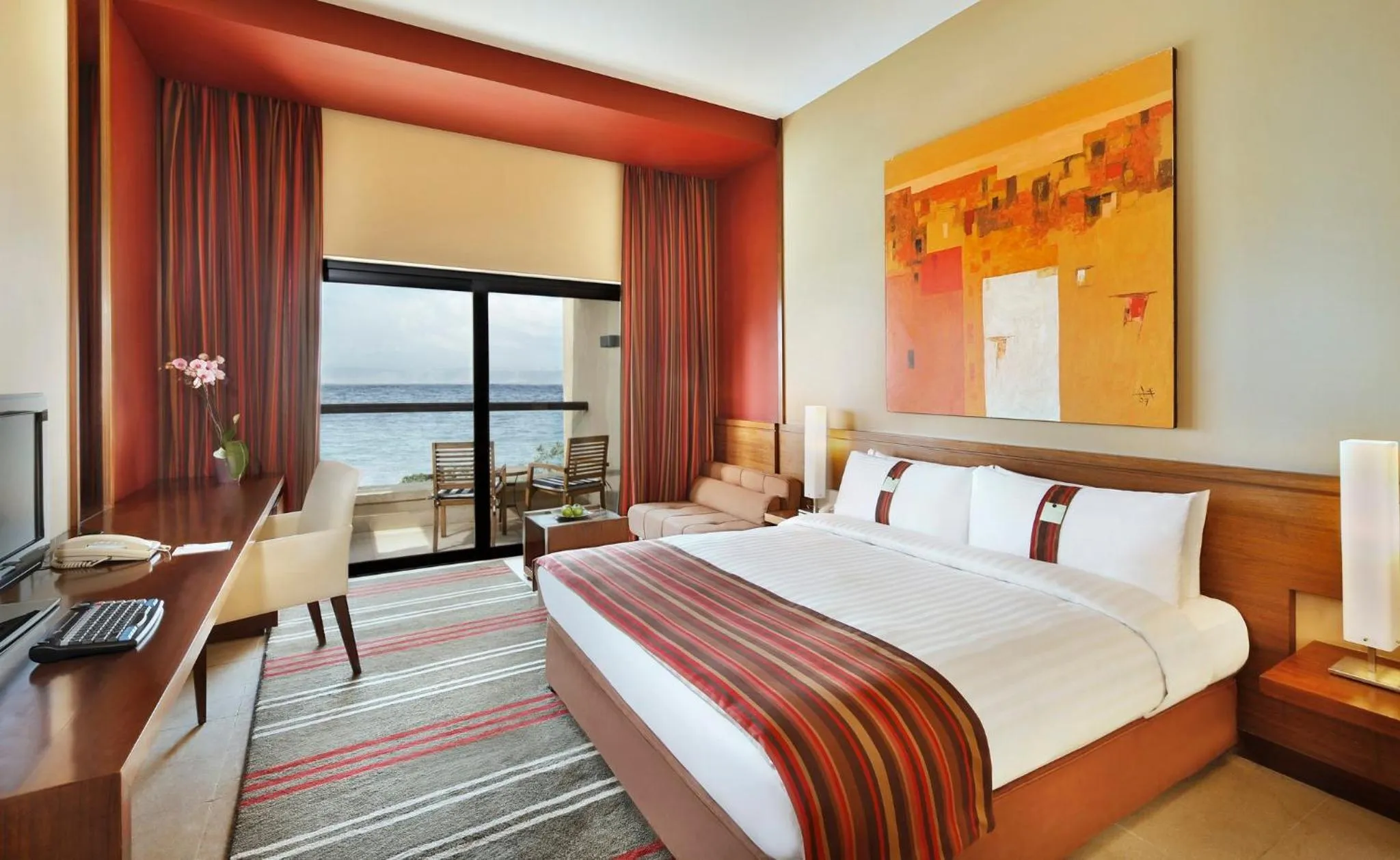 Photo of the whole room, Bed in Holiday Inn Resort Dead Sea by IHG