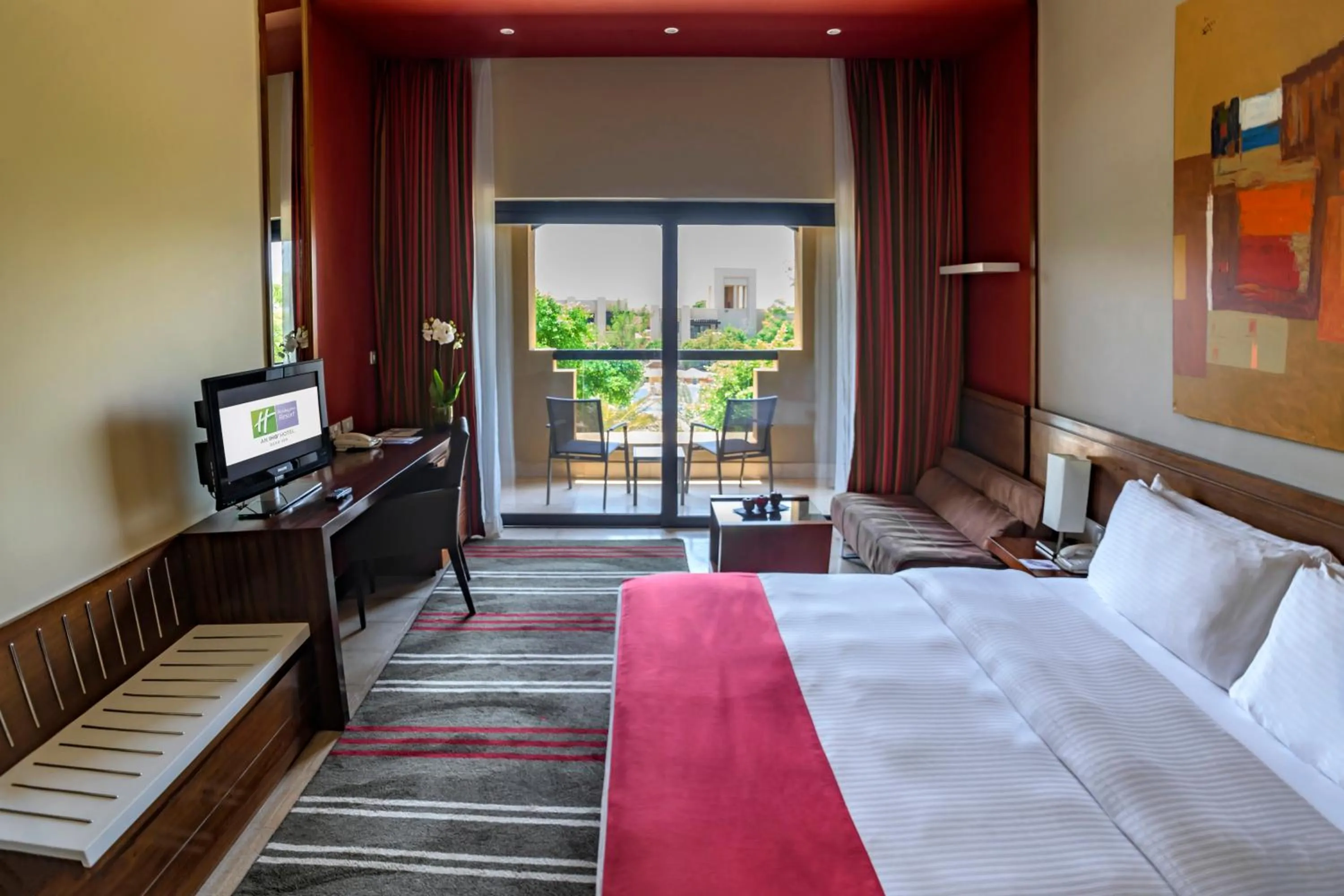 Photo of the whole room, Bed in Holiday Inn Resort Dead Sea by IHG