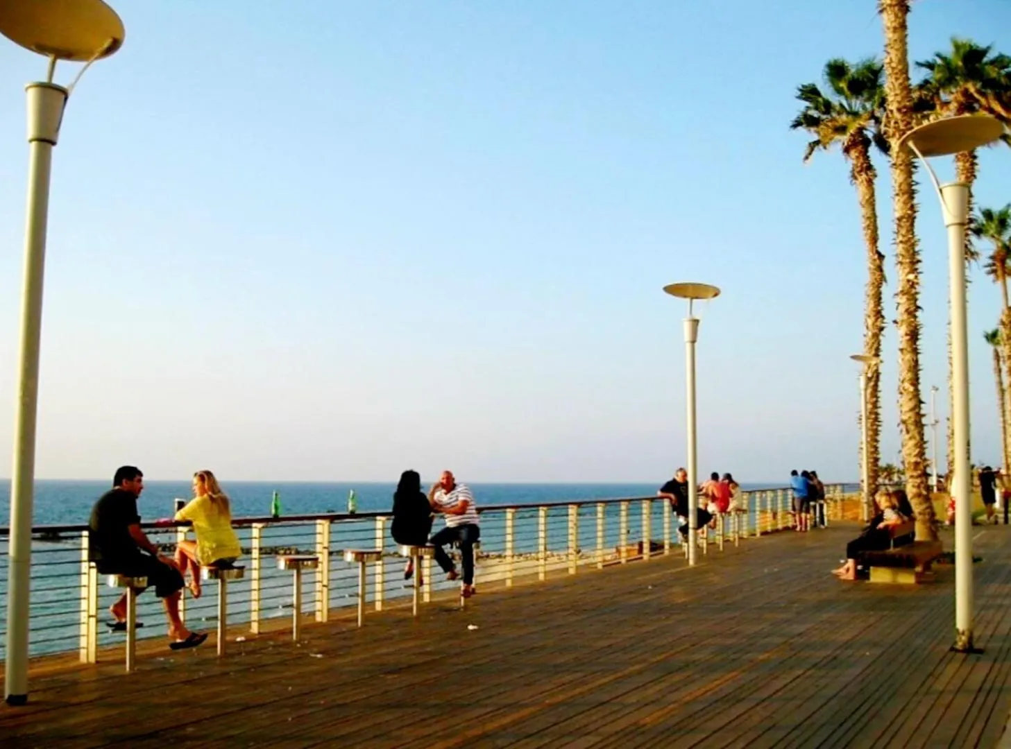 People in Beachfront Studio Apartment Bat Yam 412