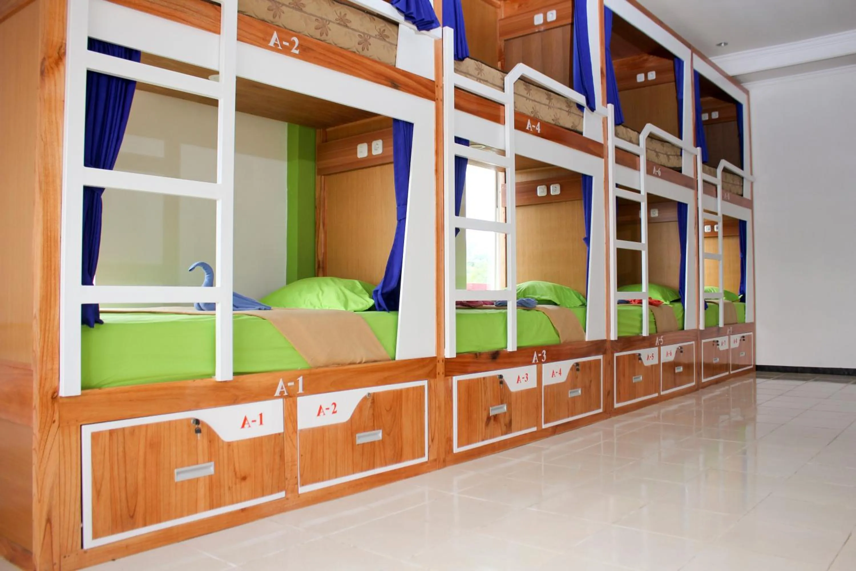 bunk bed in Villa Panderman Indah