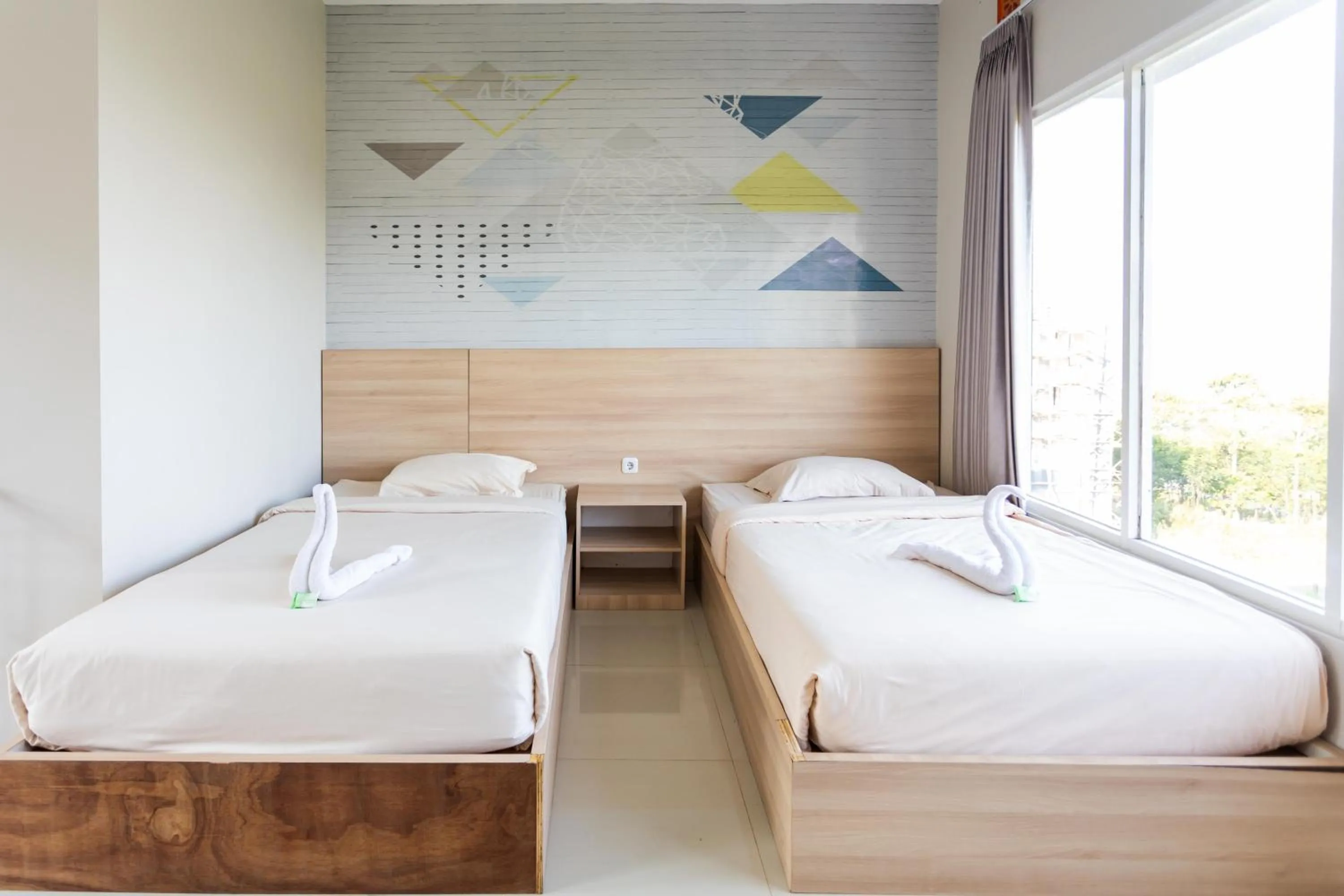 Bed in Villa Panderman Indah