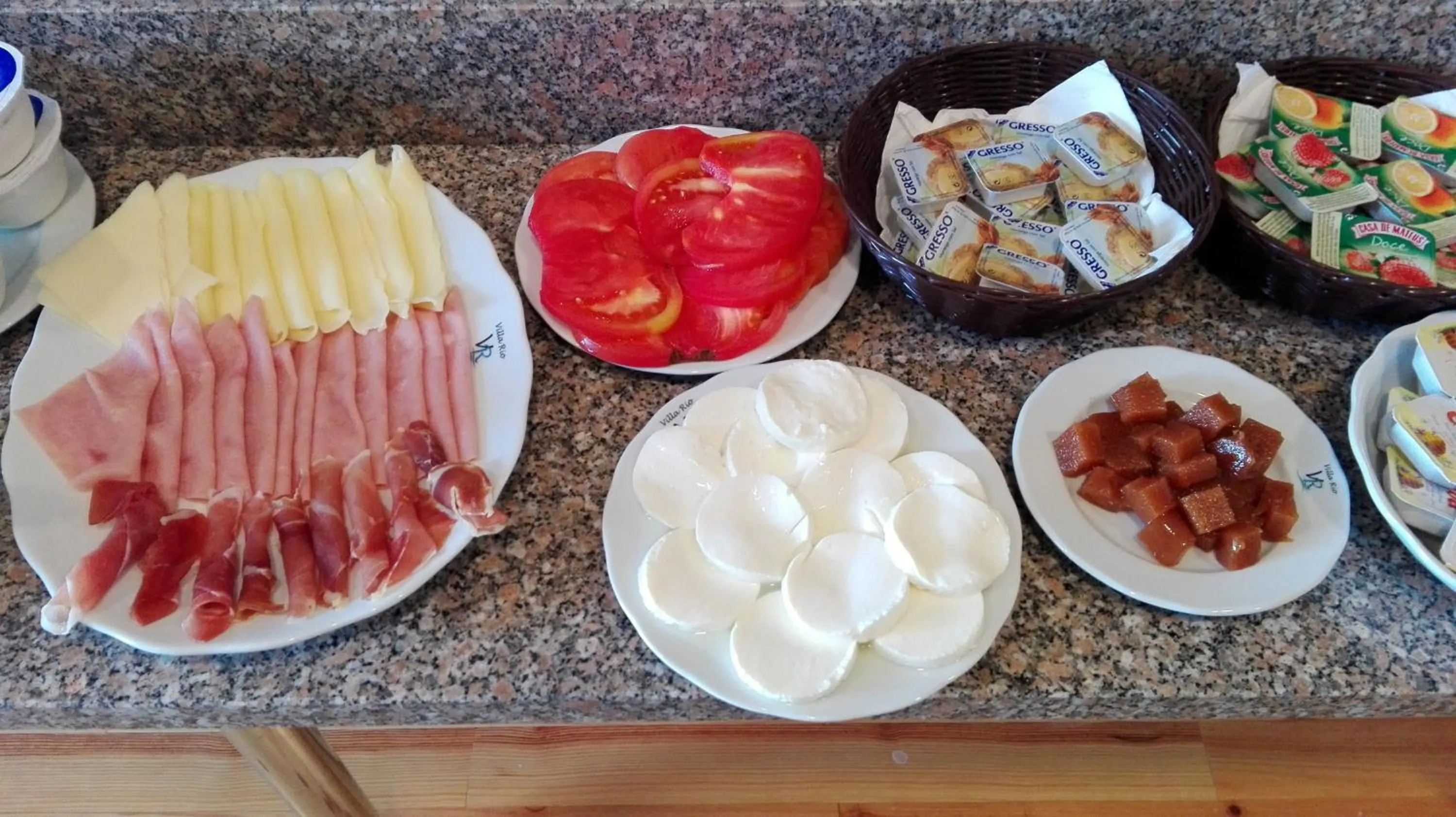 Breakfast in Villa Rio Guest House Suites