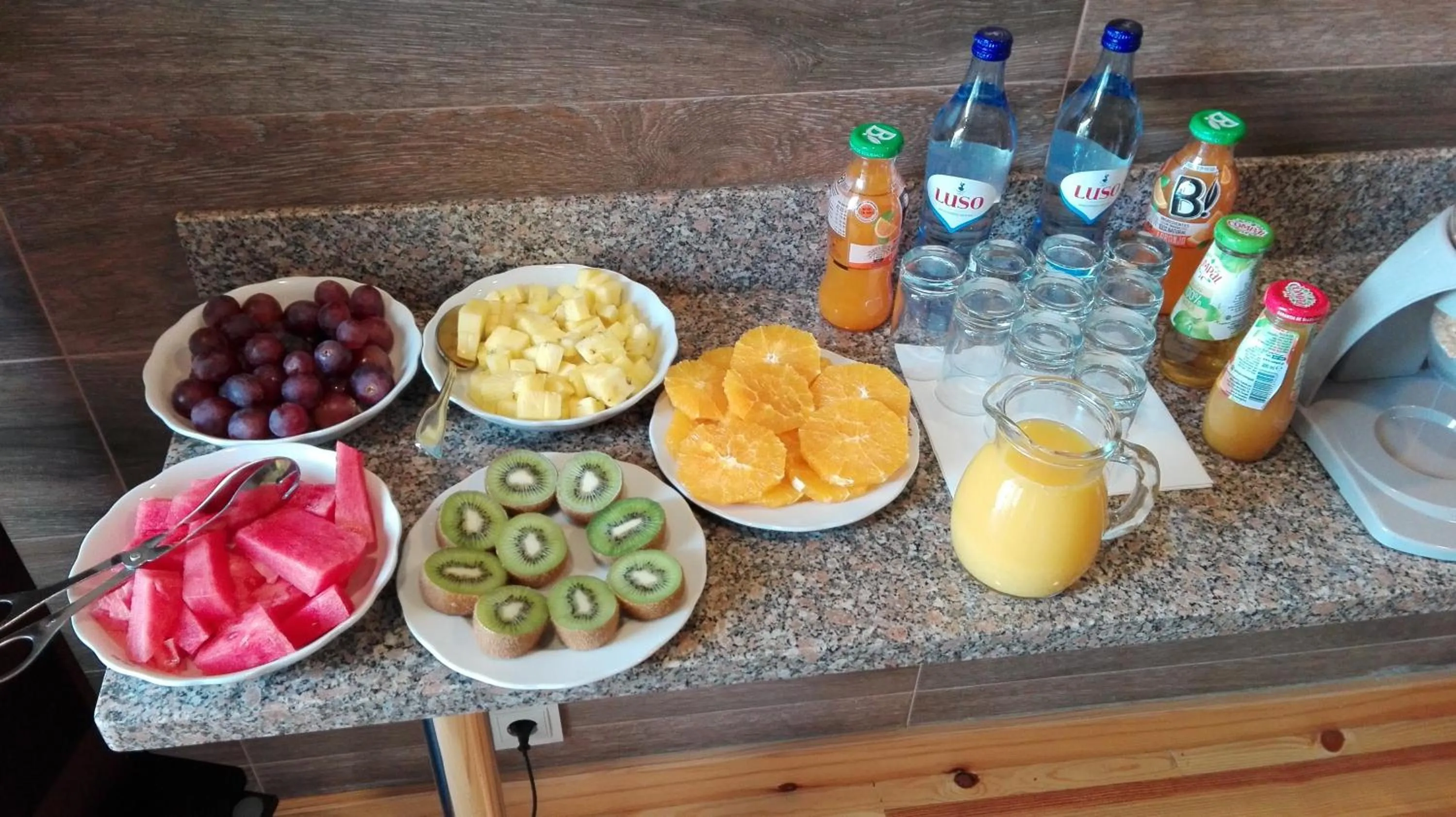 Breakfast in Villa Rio Guest House Suites