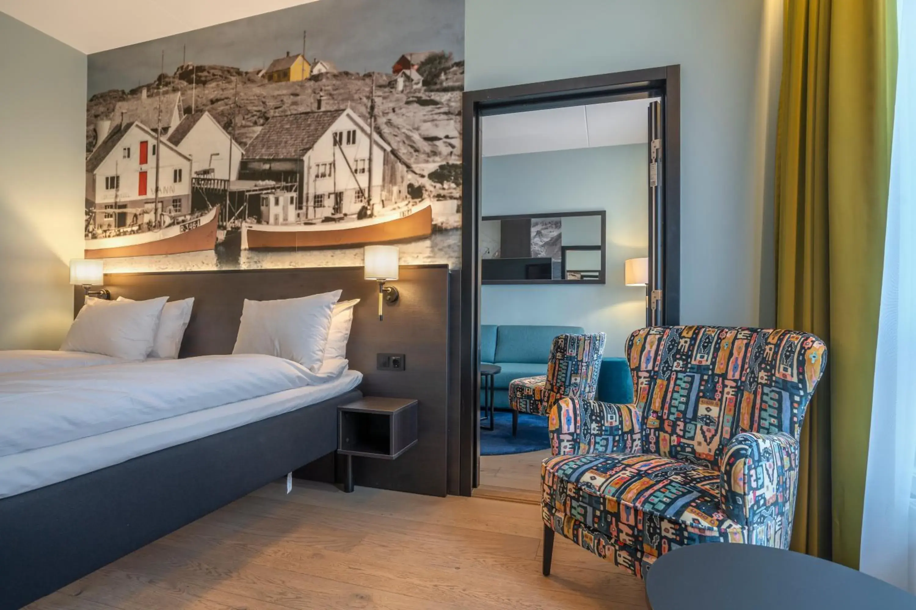 Bed in Thon Hotel Nordlys Bed in Thon Hotel Nordlys