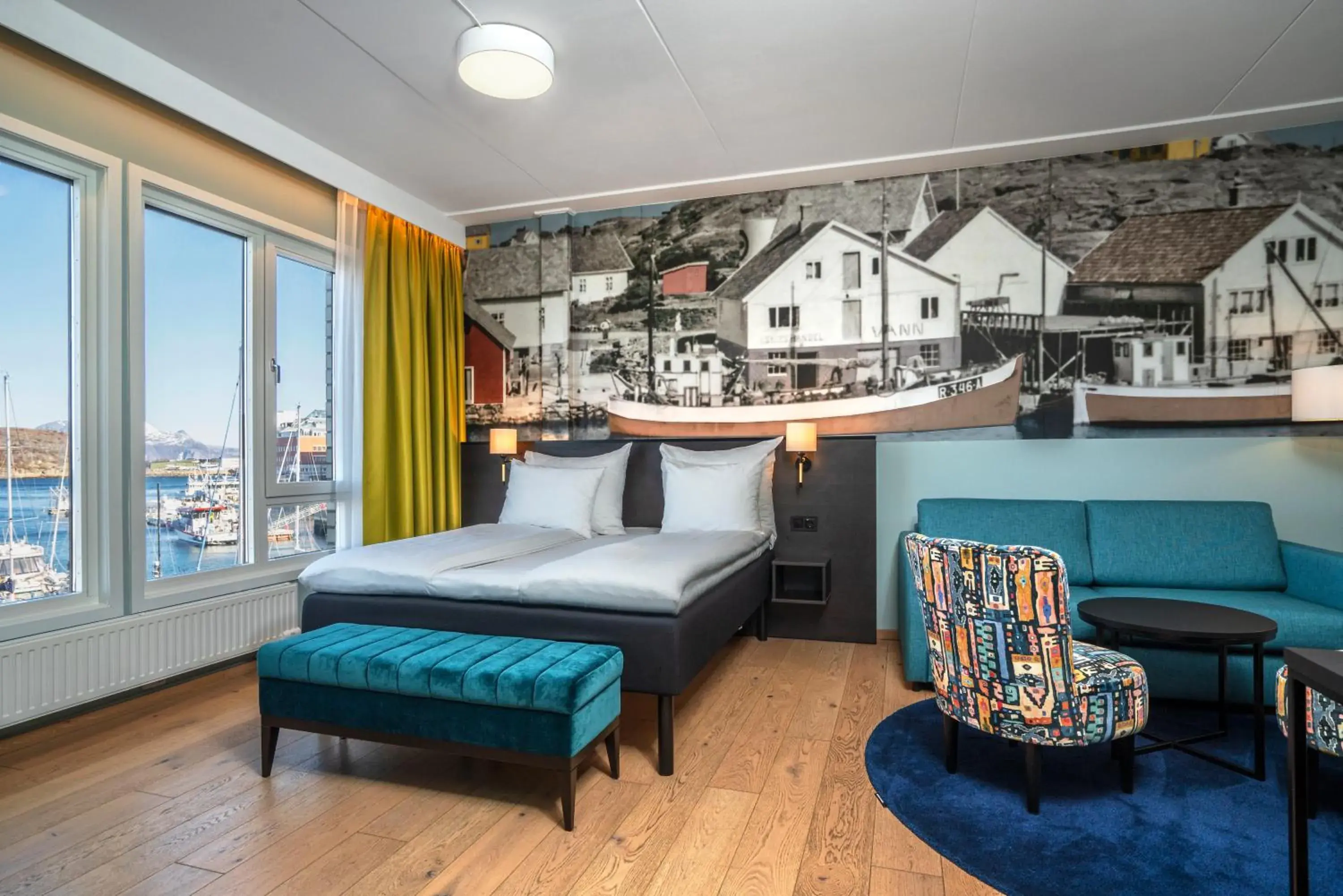 Bed in Thon Hotel Nordlys Bed in Thon Hotel Nordlys