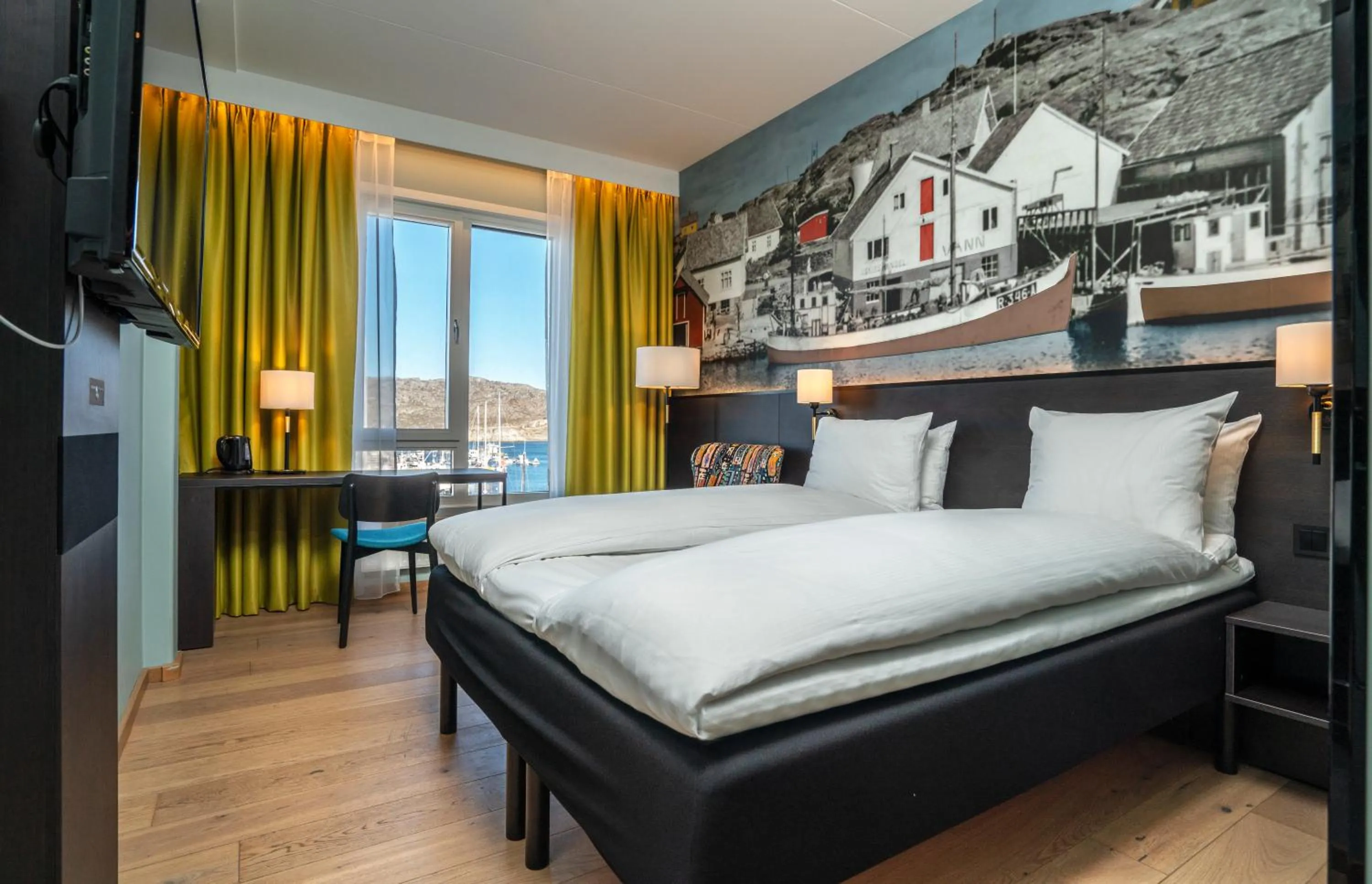 Bed in Thon Hotel Nordlys