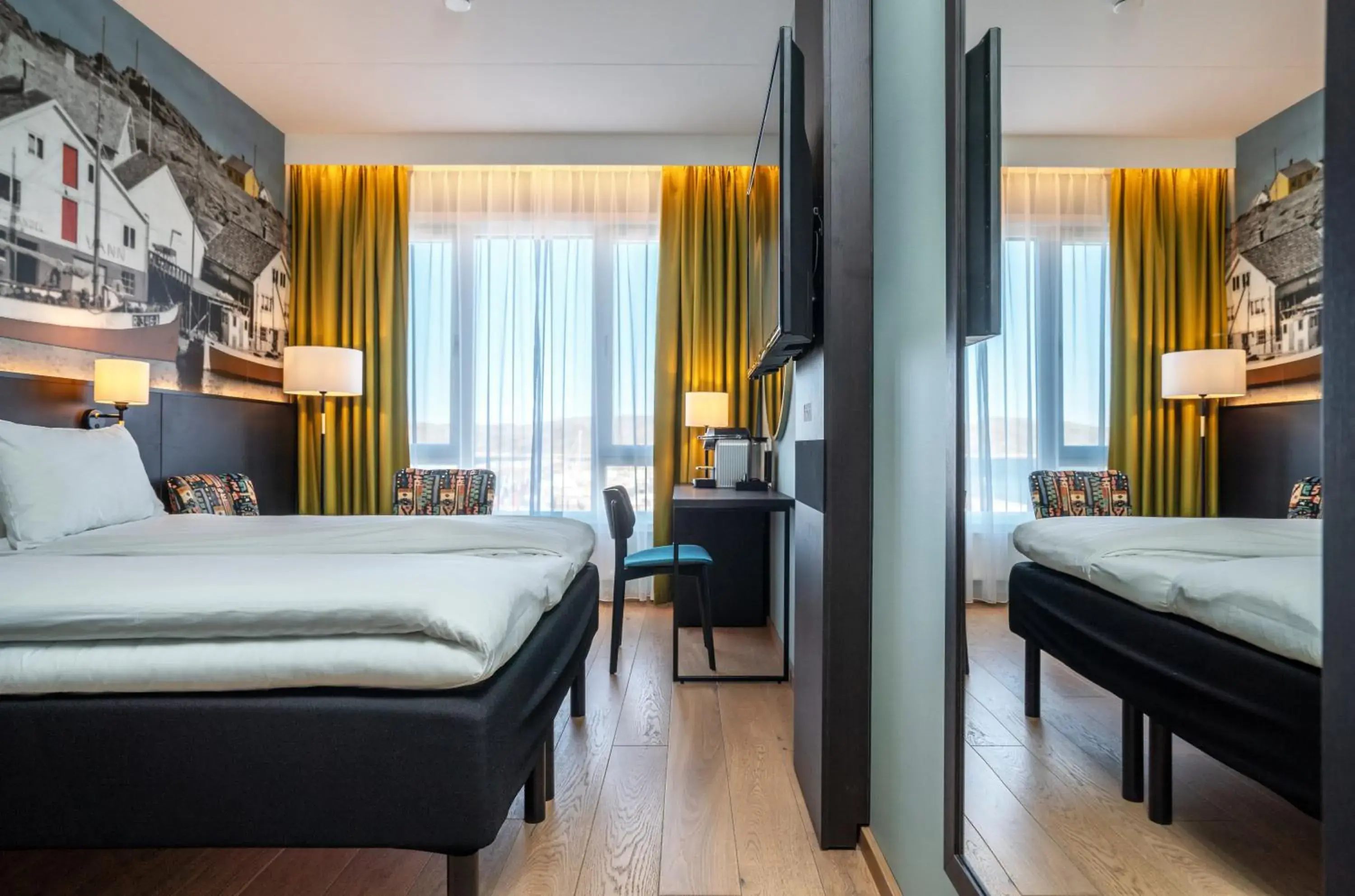 Superior Double Room in Thon Hotel Nordlys Superior Double Room in Thon Hotel Nordlys