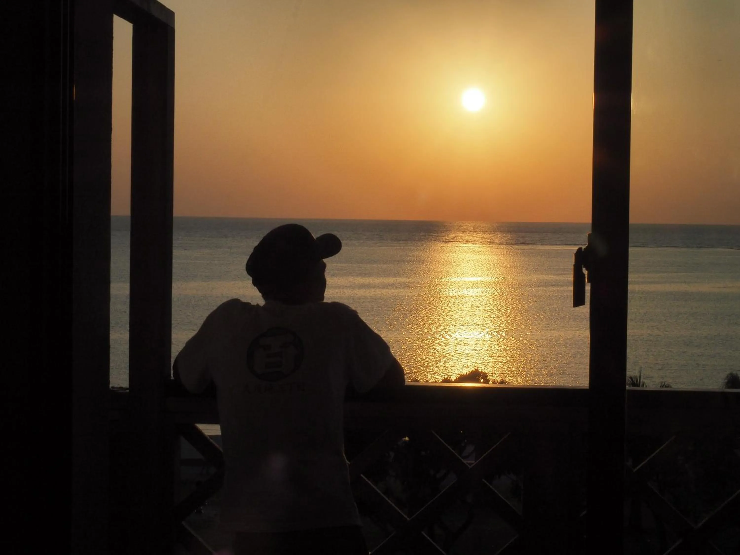 Sunset in Araha Resort Arapana