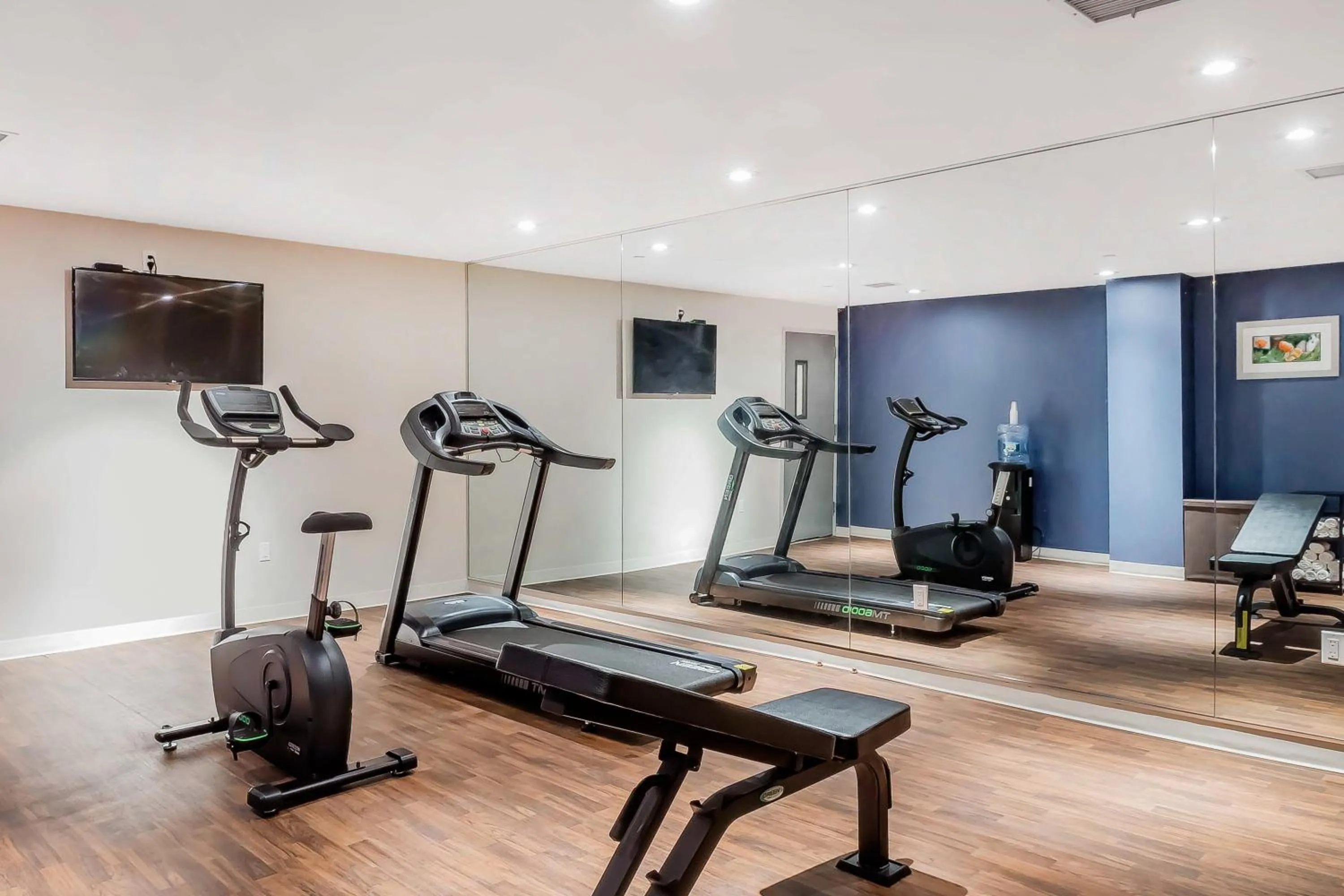 Fitness centre/facilities in Comfort Inn & Suites near Stadium