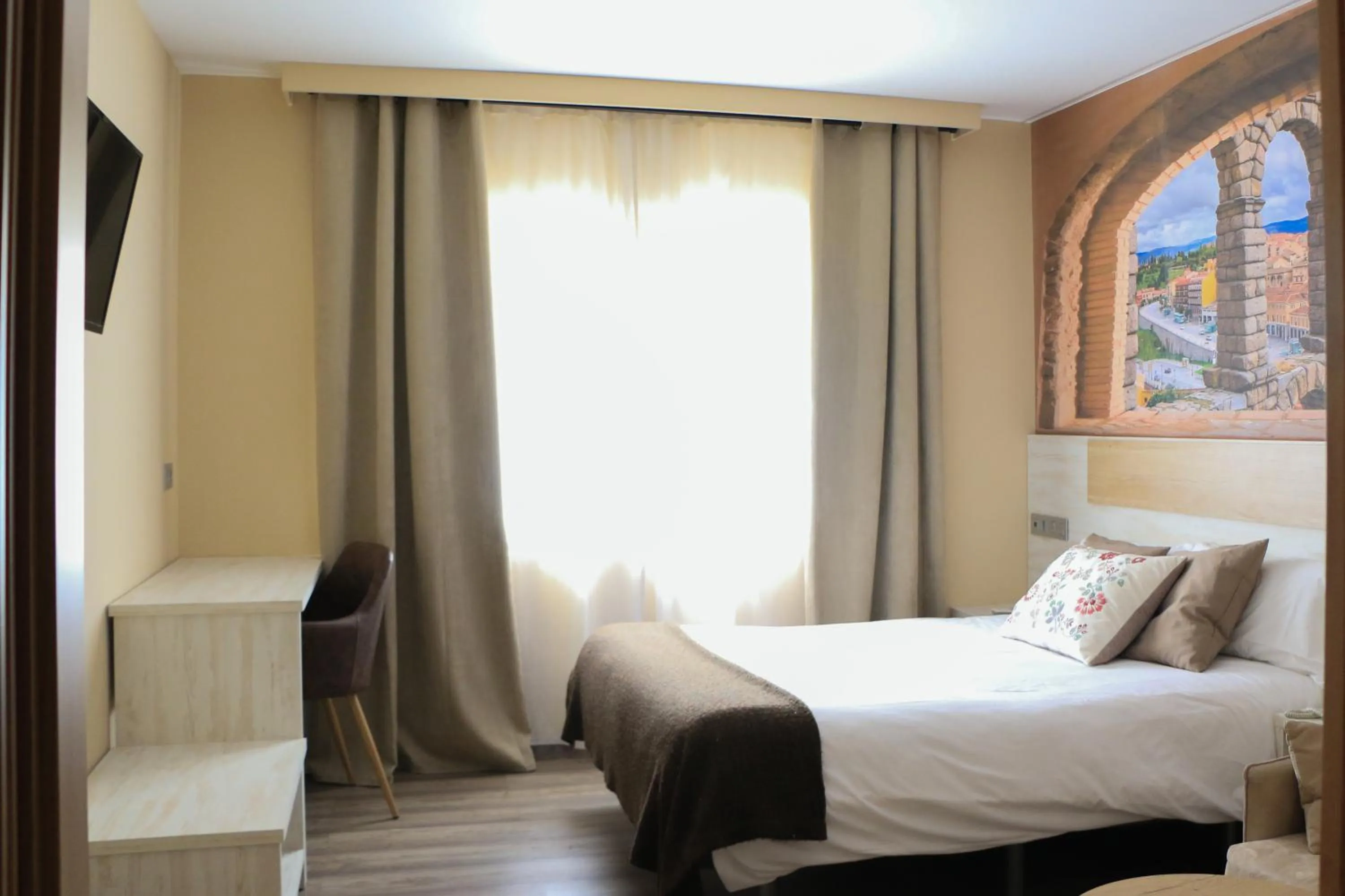 Bed in Hotel Venta Magullo