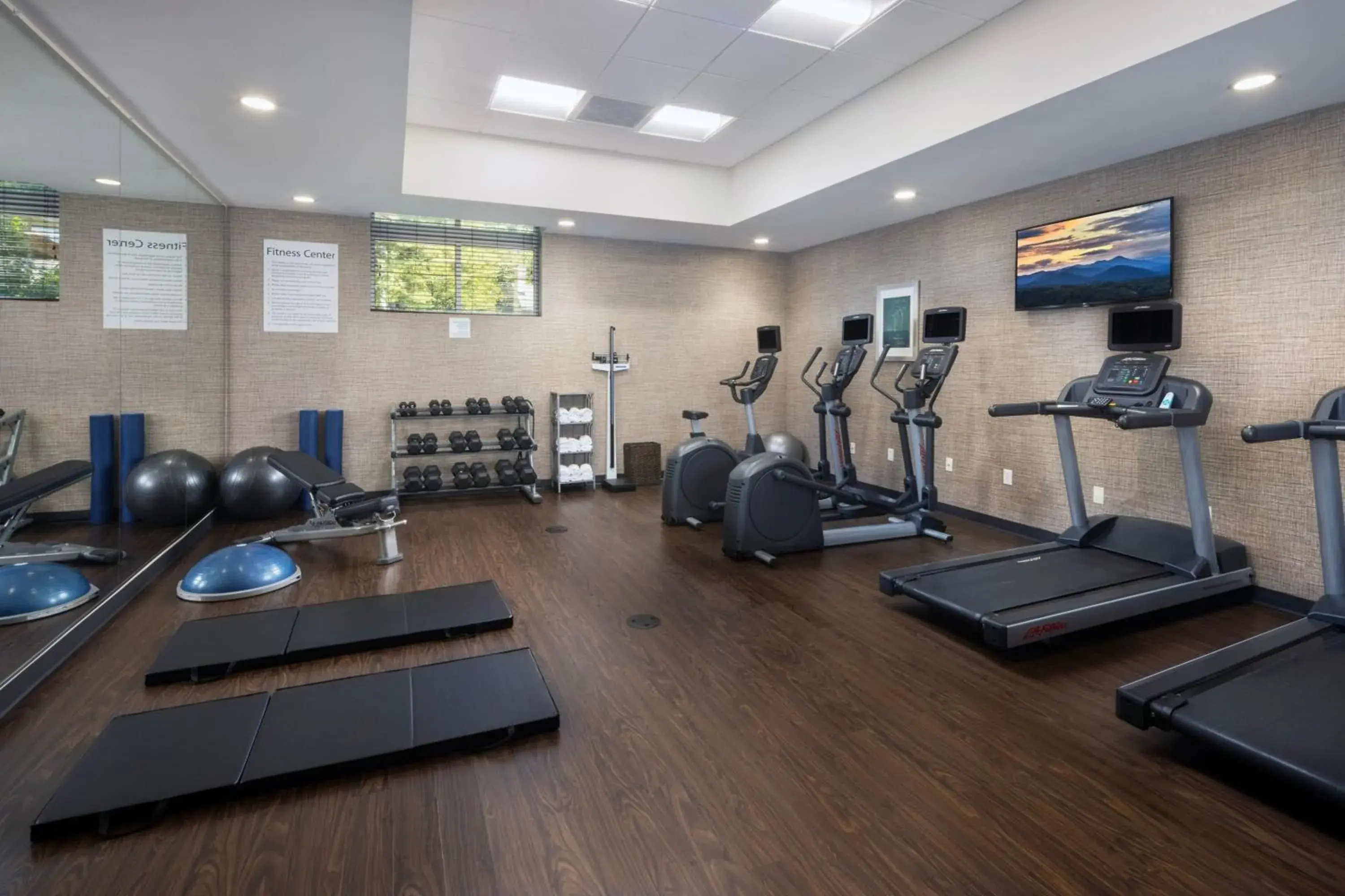Fitness centre/facilities, Fitness Center/Facilities in Holiday Inn & Suites Asheville-Biltmore Vlg Area, an IHG Hotel