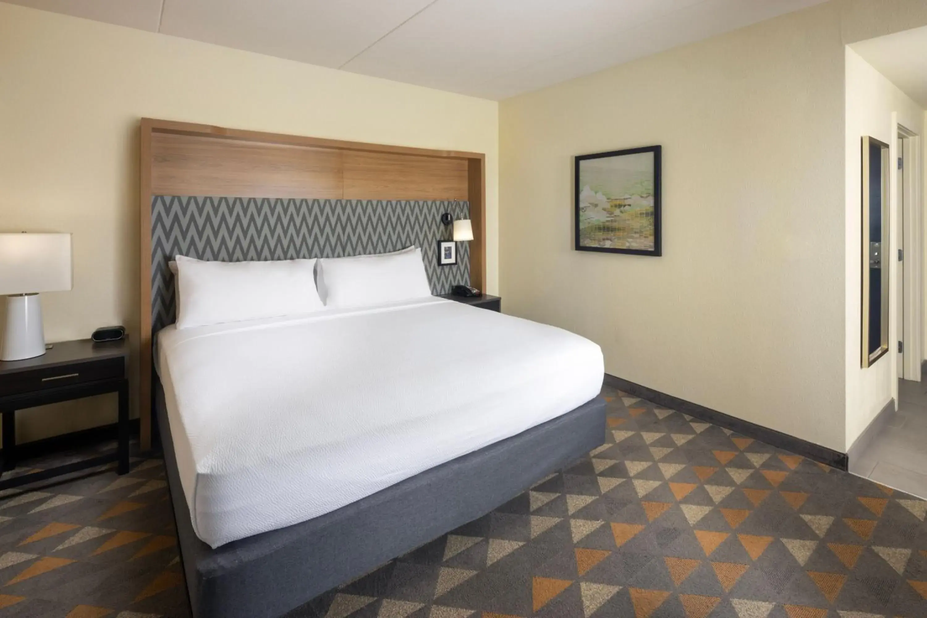 Photo of the whole room, Bed in Holiday Inn & Suites Asheville-Biltmore Vlg Area, an IHG Hotel