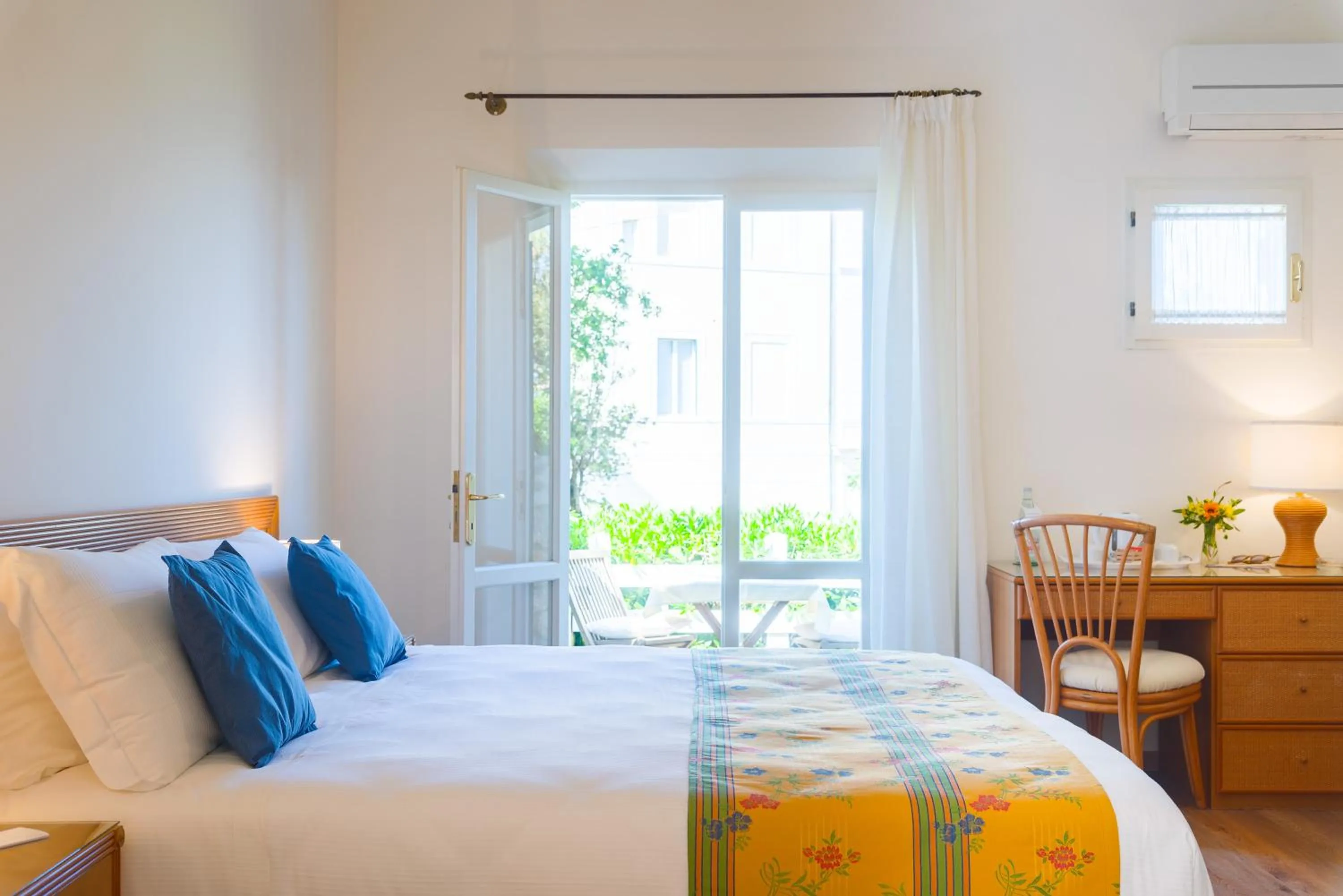 Bed in Hotel Villa Ottone