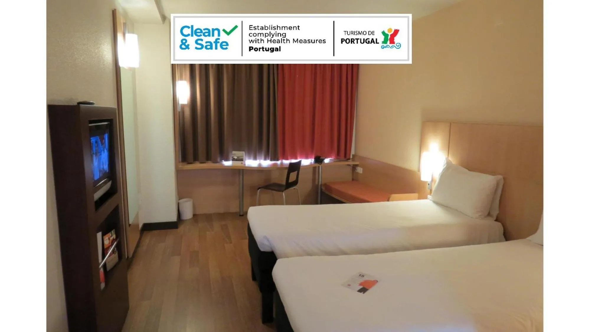 Bed in Hotel ibis Braga