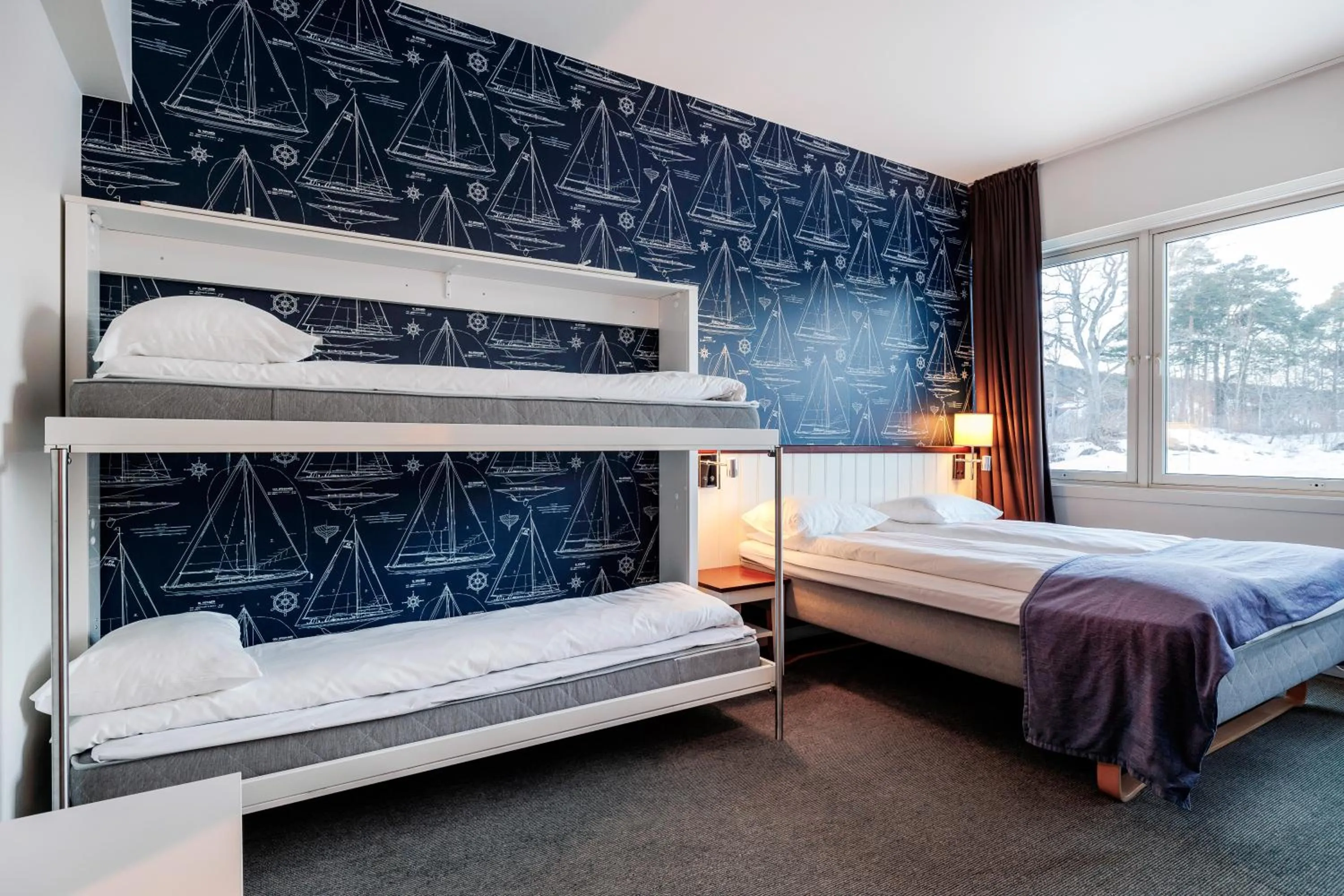 Bed in Quality Hotel Skjærgården