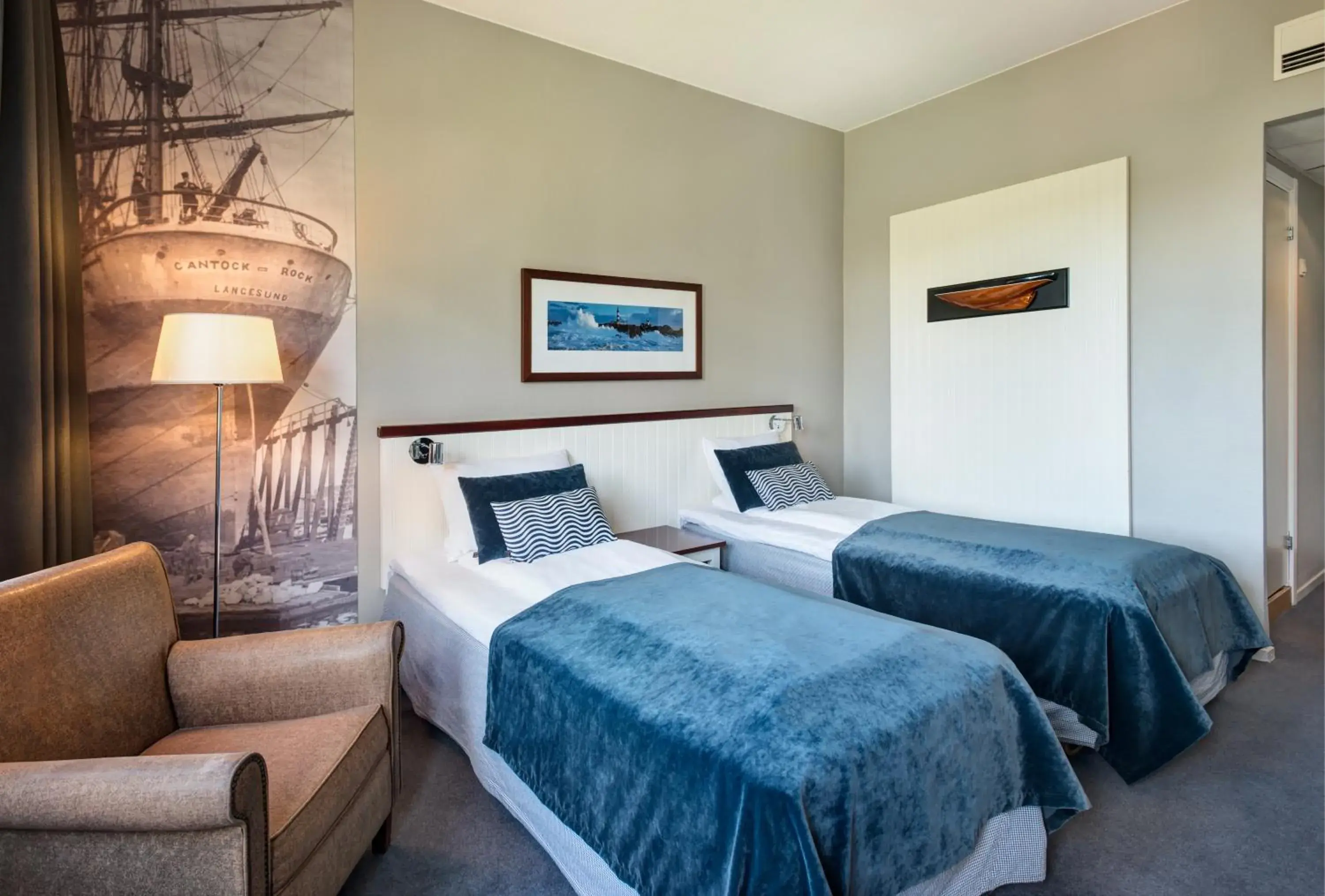 Economy Twin Room in Quality Hotel Skjærgården Economy Twin Room in Quality Hotel Skjærgården