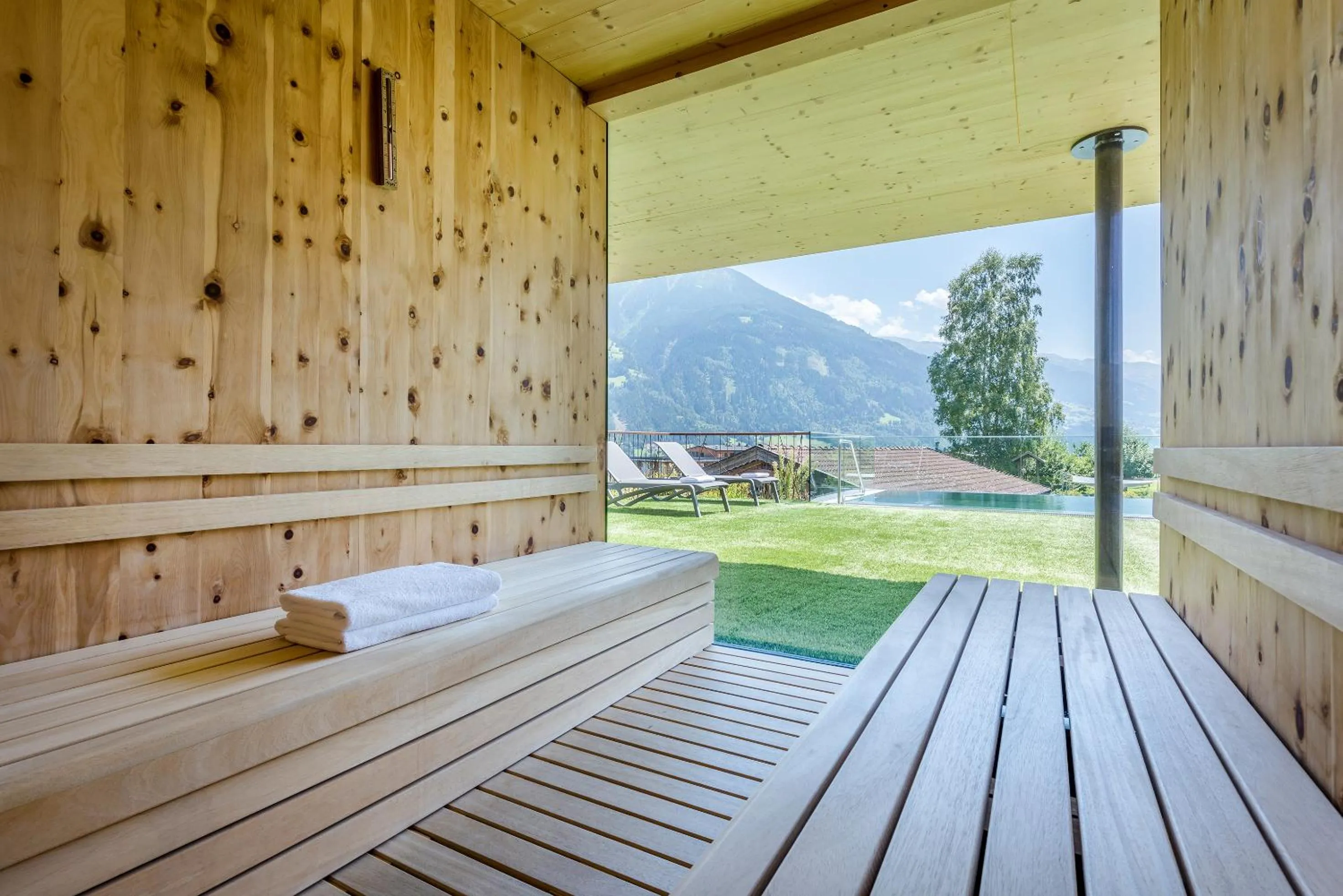 Sauna in Gartenhotel Crystal - 4 Sterne Superior