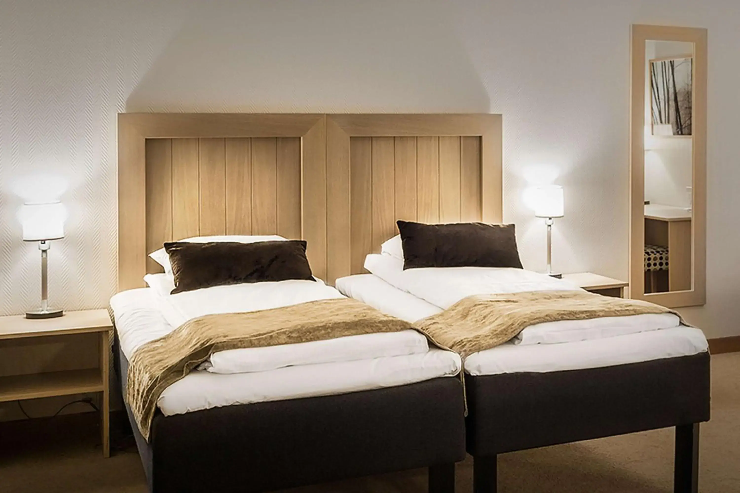 Bedroom, Bed in Scandic Fauske Bedroom, Bed in Scandic Fauske