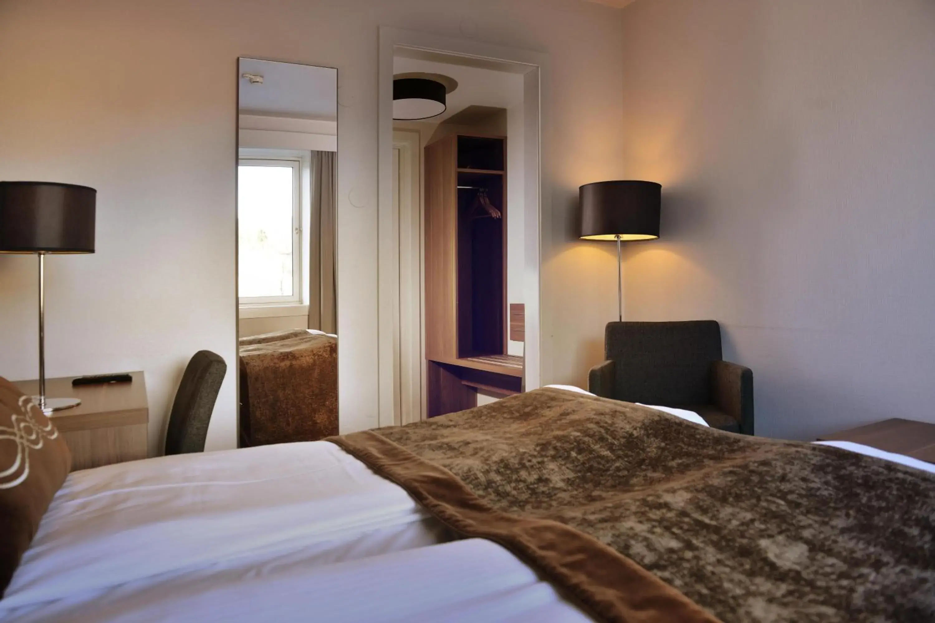 Bedroom, Bed in Scandic Fauske Bedroom, Bed in Scandic Fauske