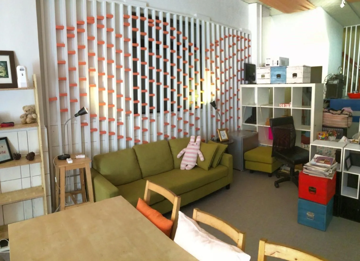 Living room in Fengjia Love I Hostel