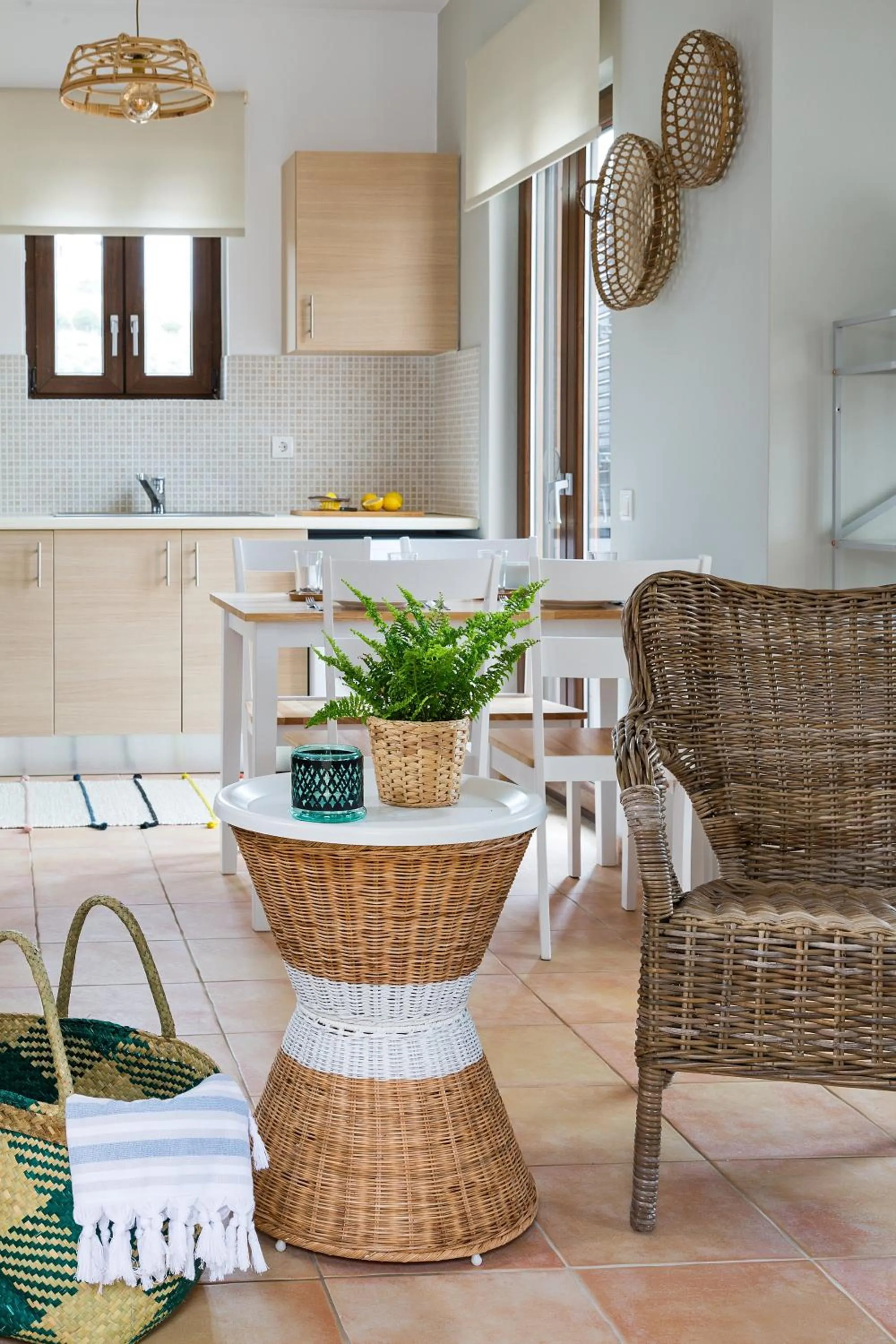 Decorative detail in Syra Suites